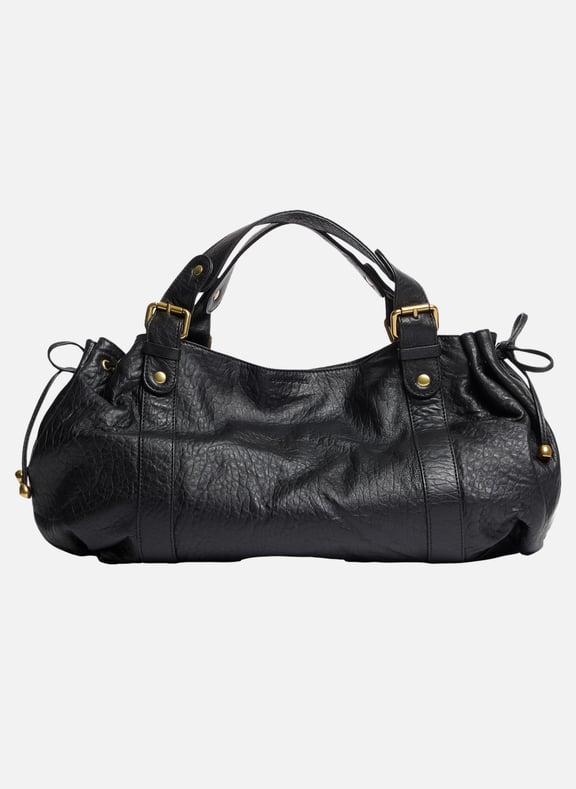Sac à main en cuir - 24h Noir by GERARD DAREL GERARD DAREL Sac à main en cuir - 24h Noir