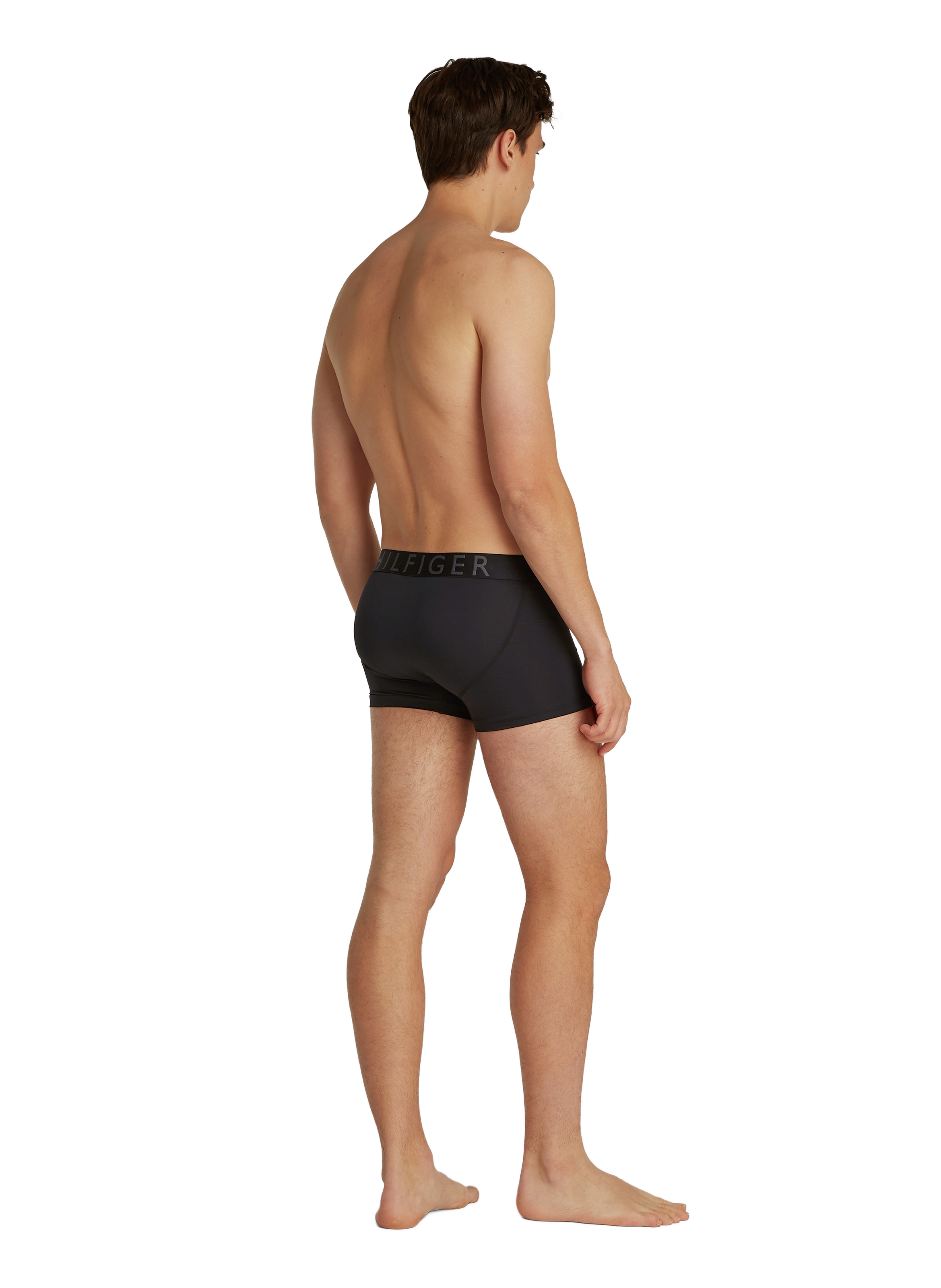 Lot de 3 boxers uni TOMMY HILFIGER Noir