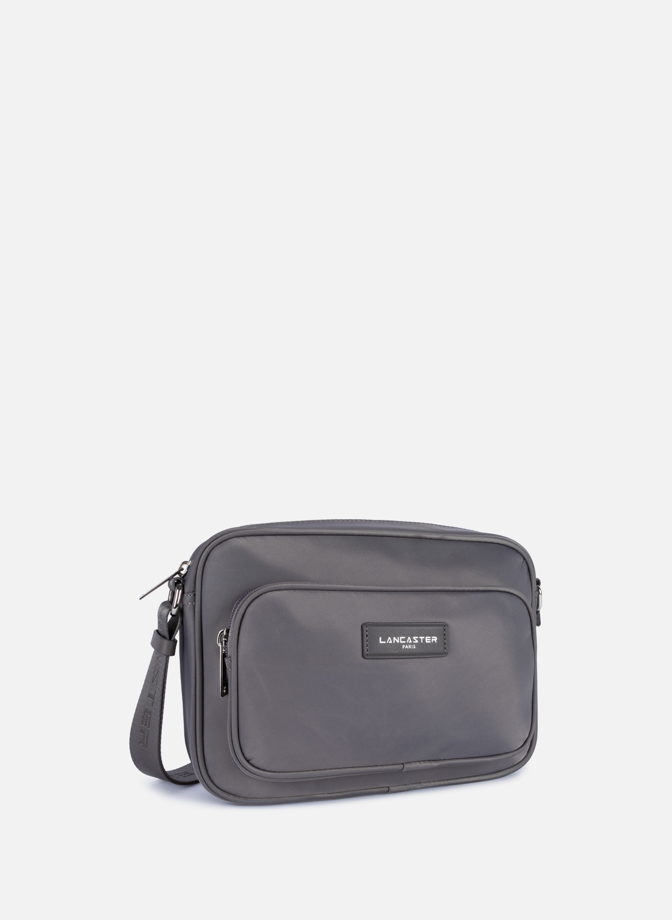 Large crossbody bag - Basic Vita LANCASTER Grey