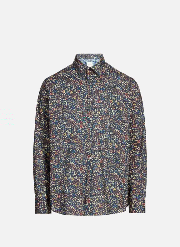 Cotton shirt with floral print Multicolour by PAUL SMITH PAUL SMITH Cotton shirt with floral print Multicolour