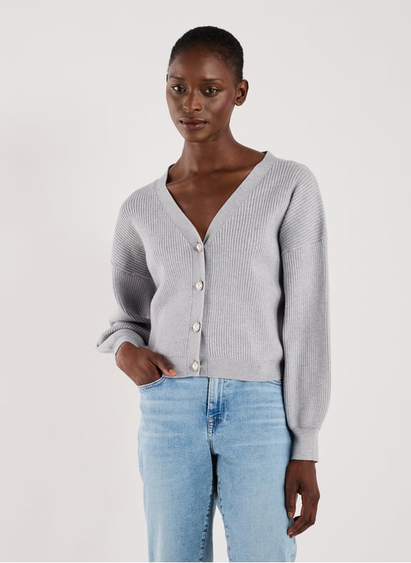 Cardigan en maille Gris by GUESS GUESS Cardigan en maille Gris