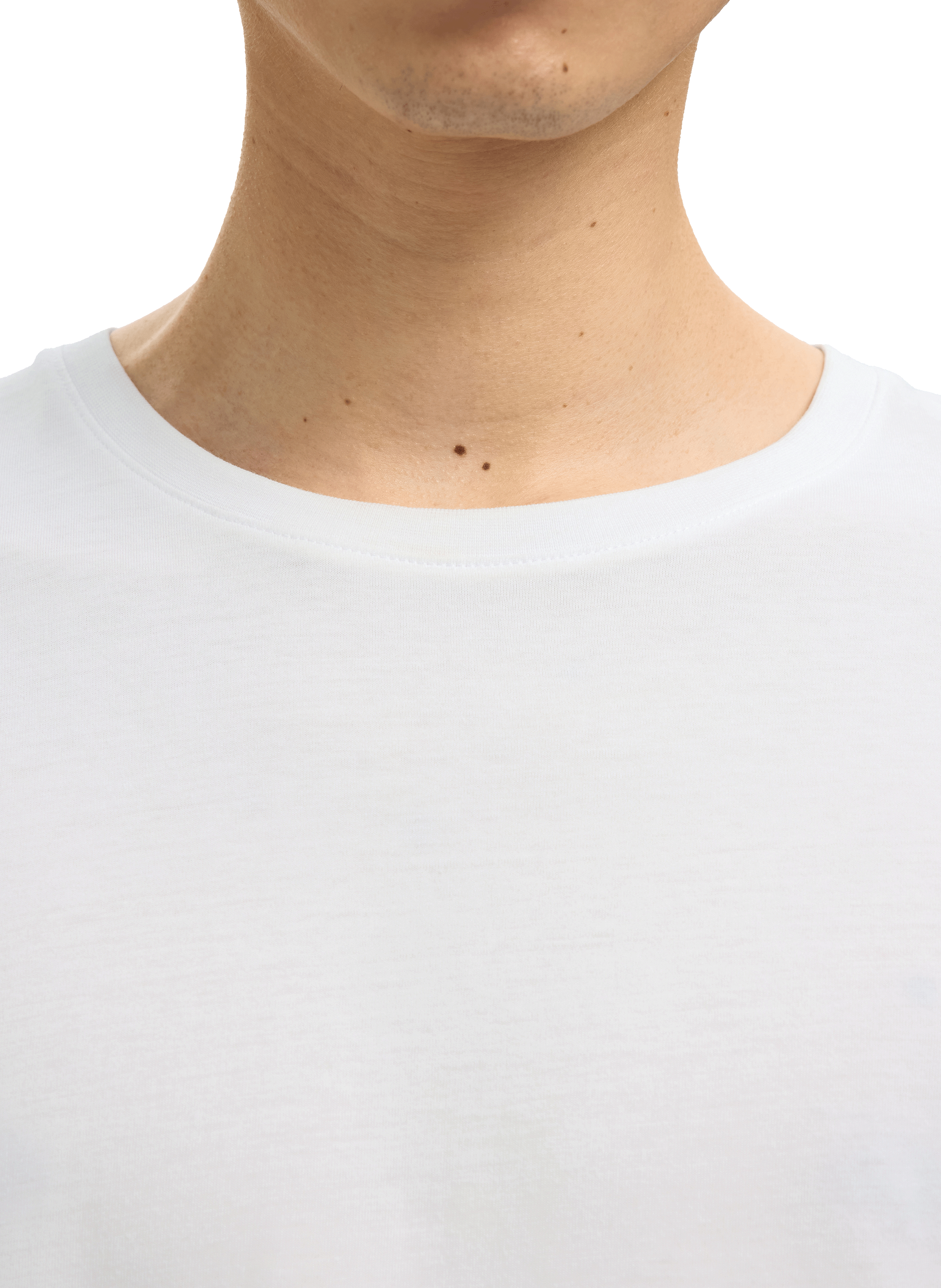 T-shirt en coton SELECTED Blanc