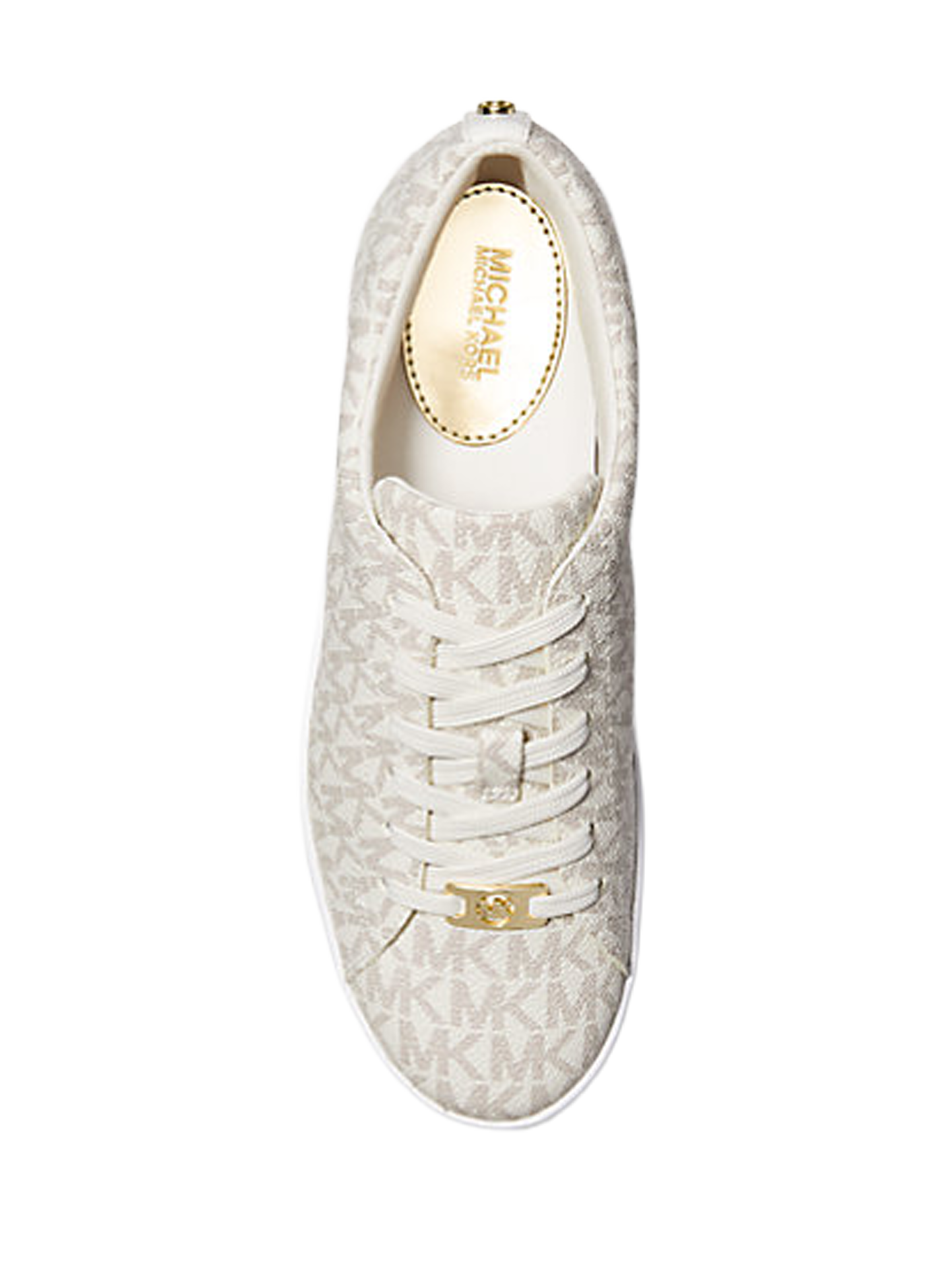 Monogram print sneakers MICHAEL KORS White