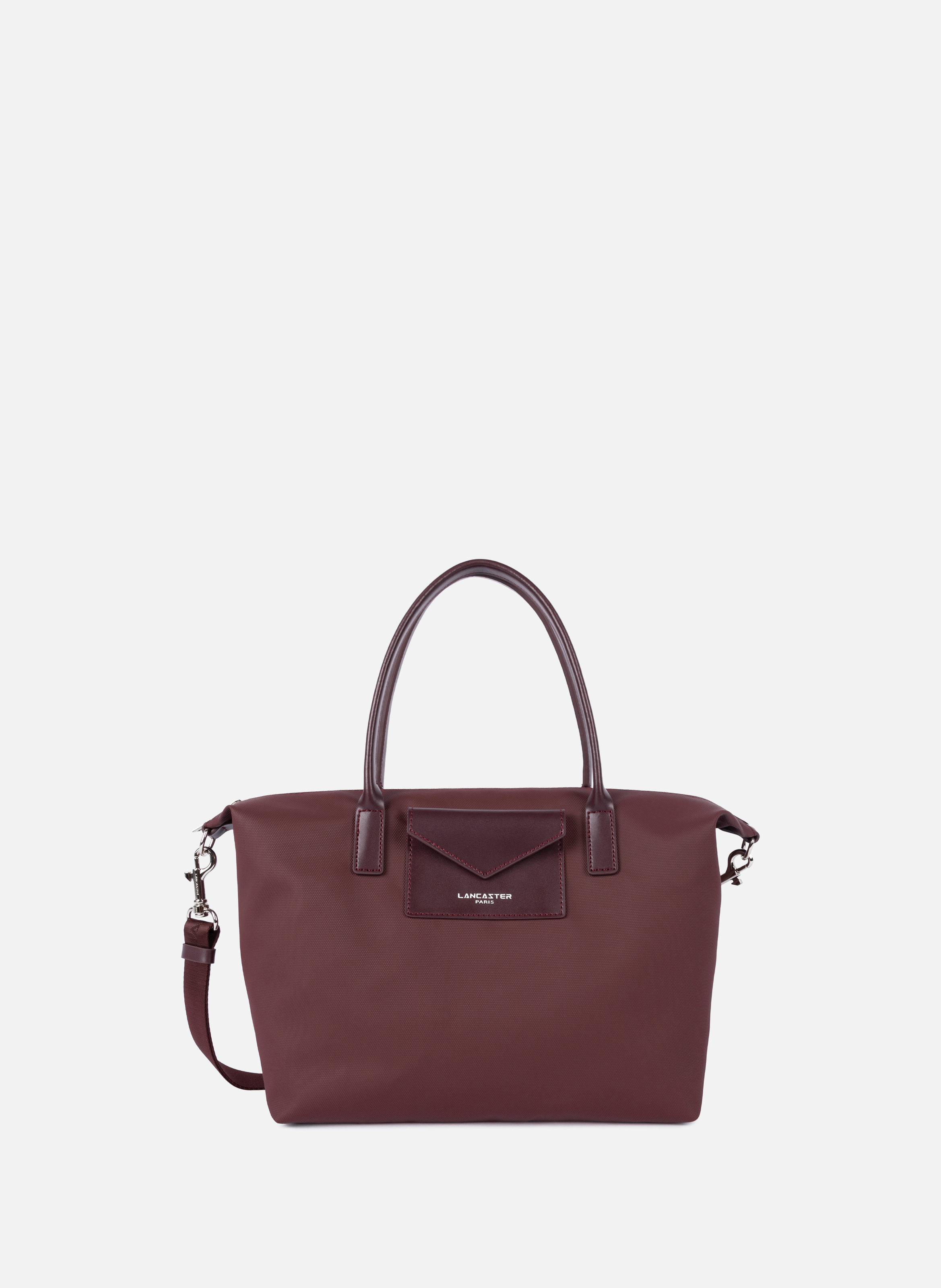 Sac cabas main - storm kba Rouge by LANCASTER LANCASTER Sac cabas main - storm kba Rouge