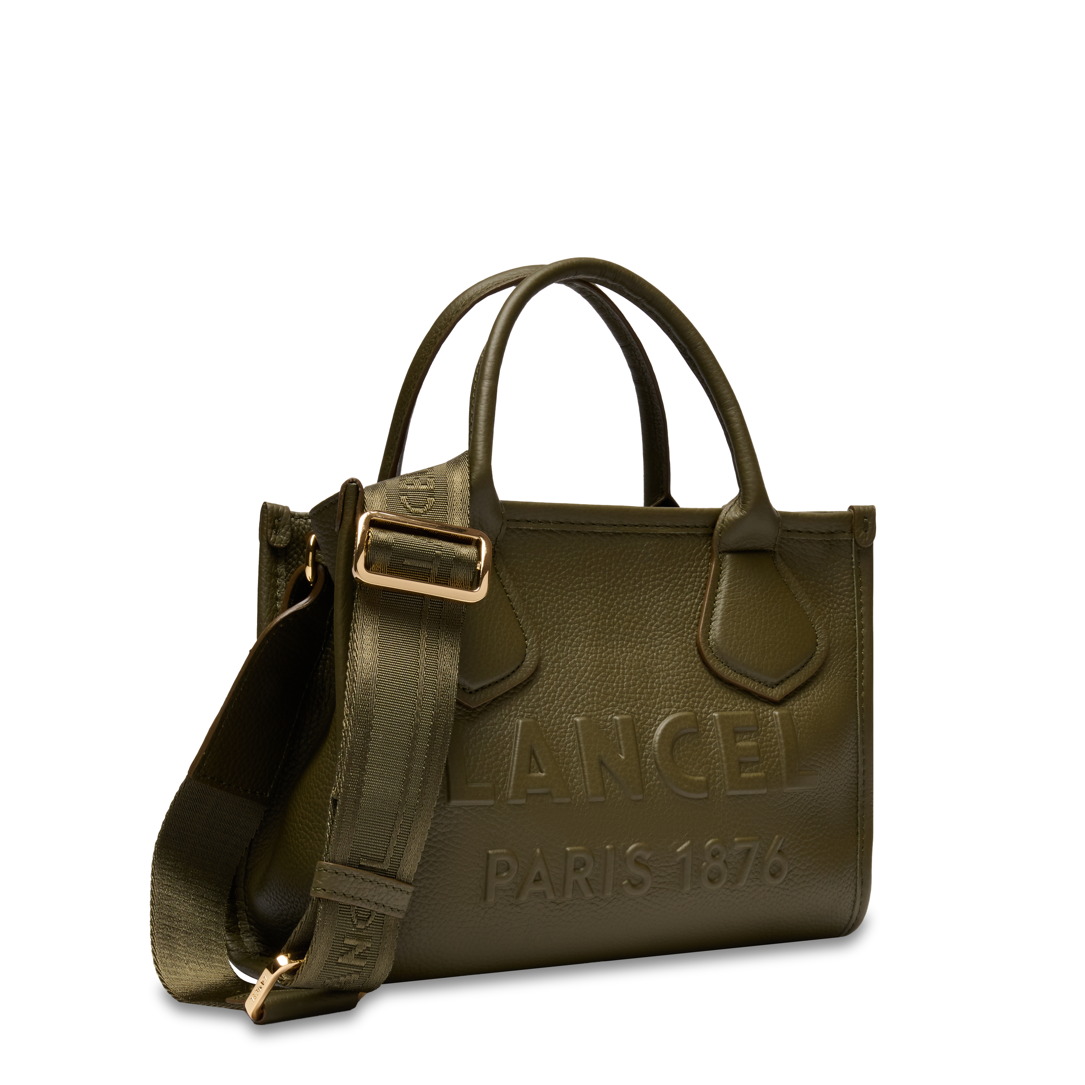 Cabas zippé s - jour de lancel LANCEL Vert