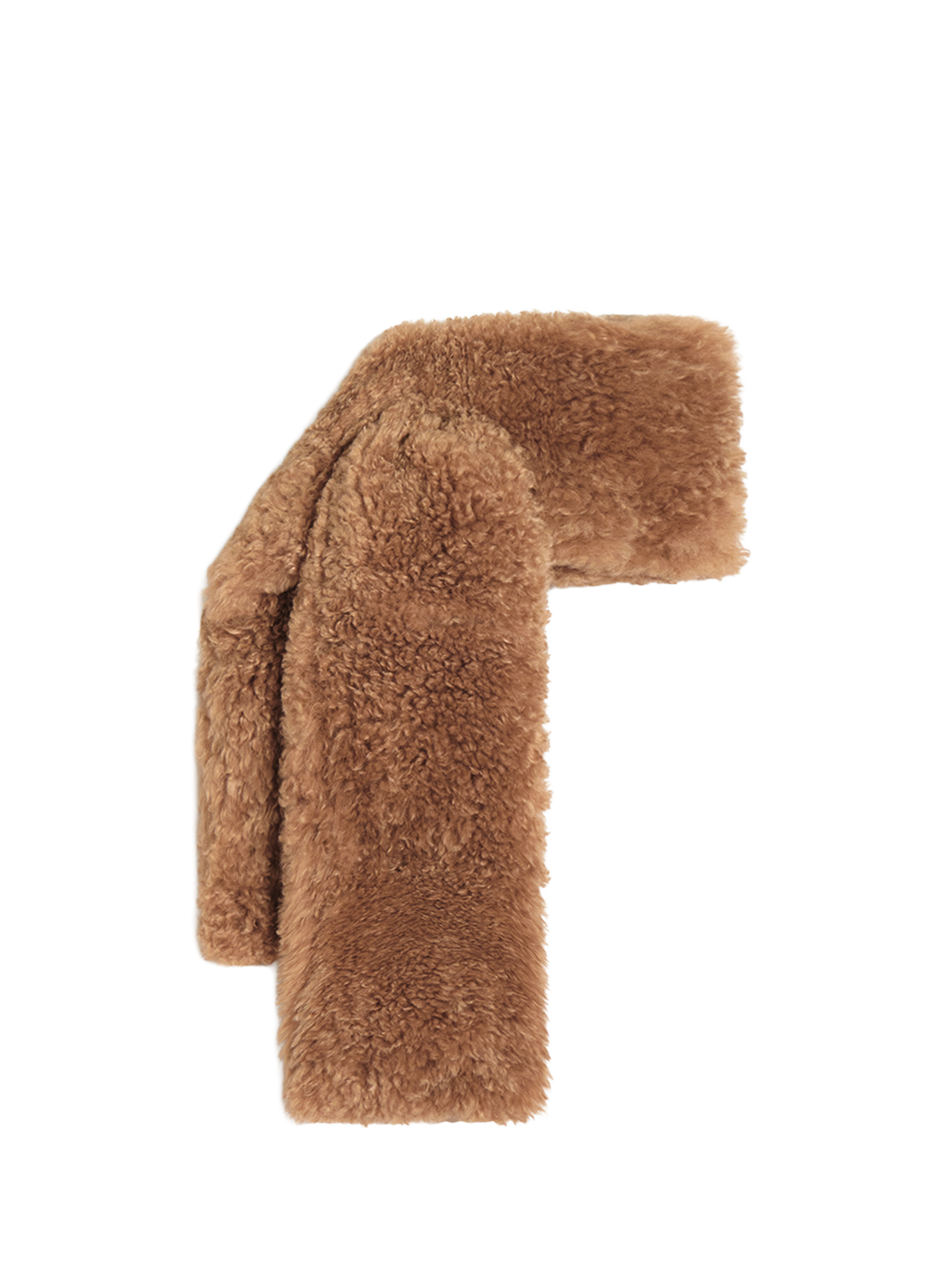 Textured scarf APPARIS Brown