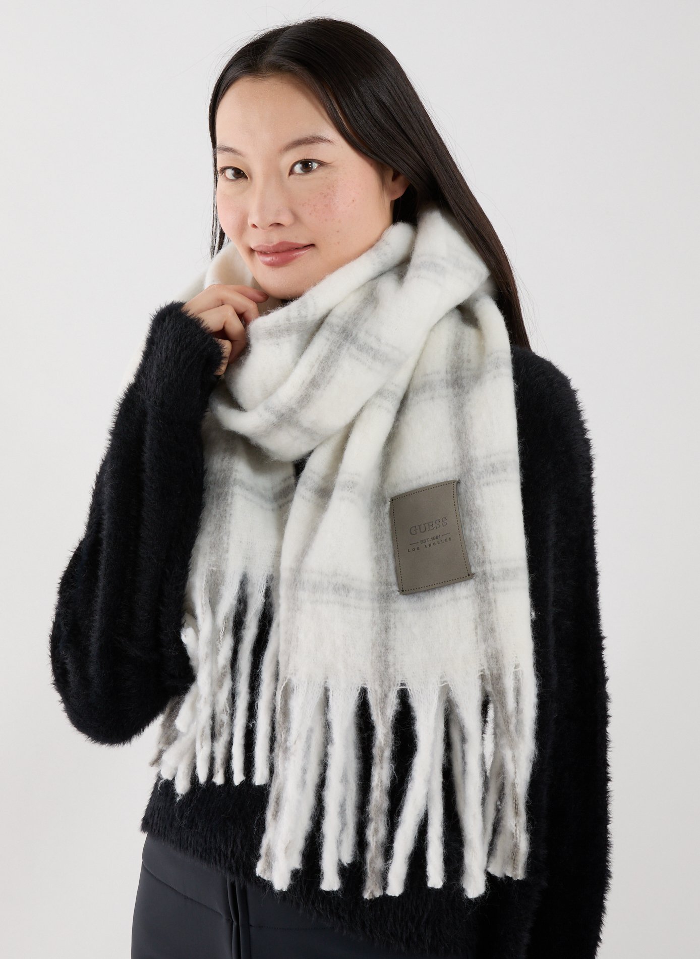 Echarpe à carreaux  GUESS Multicolore