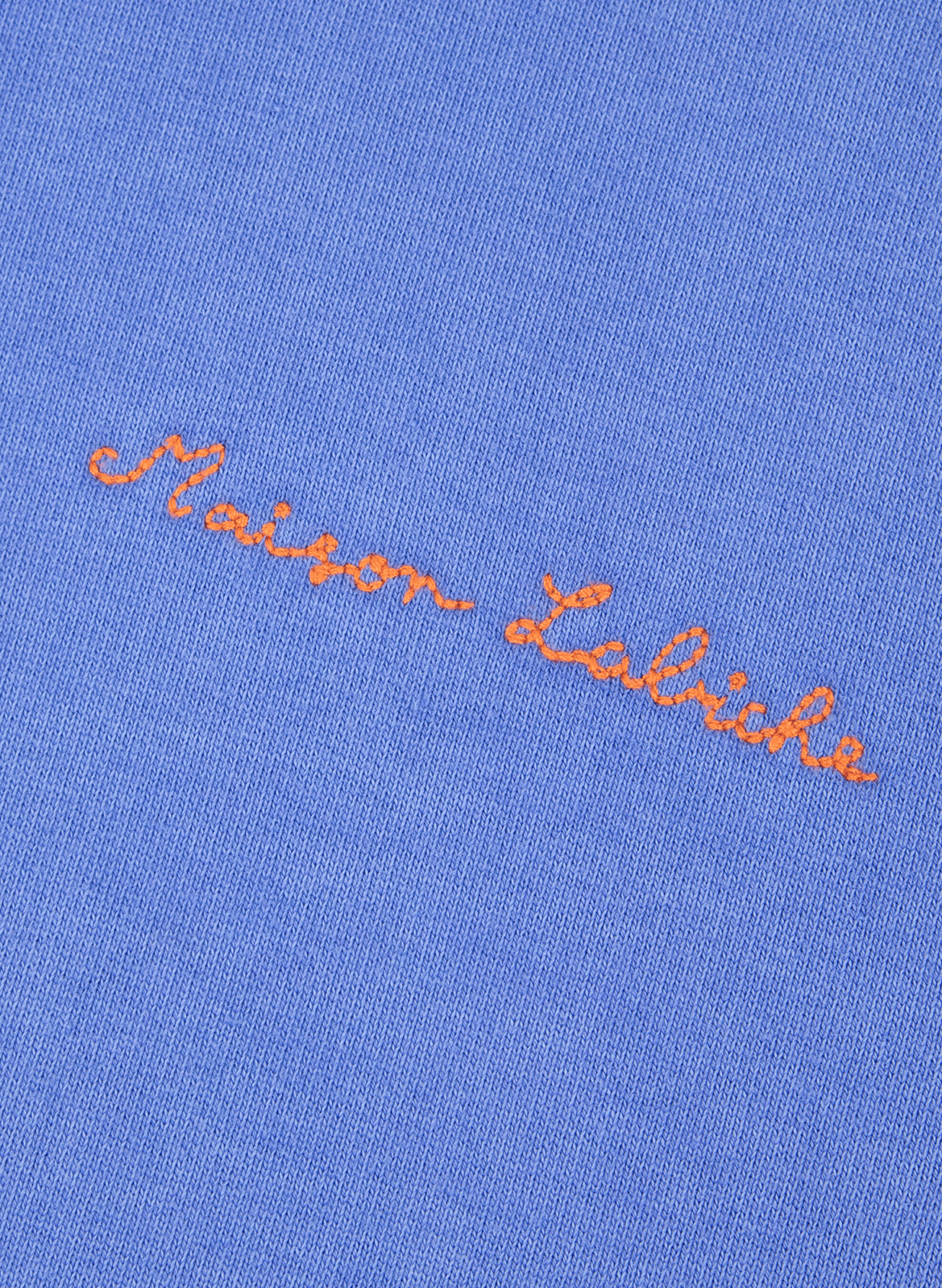 Sweat Reaumur Lobster à capuche en coton MAISON LABICHE Bleu