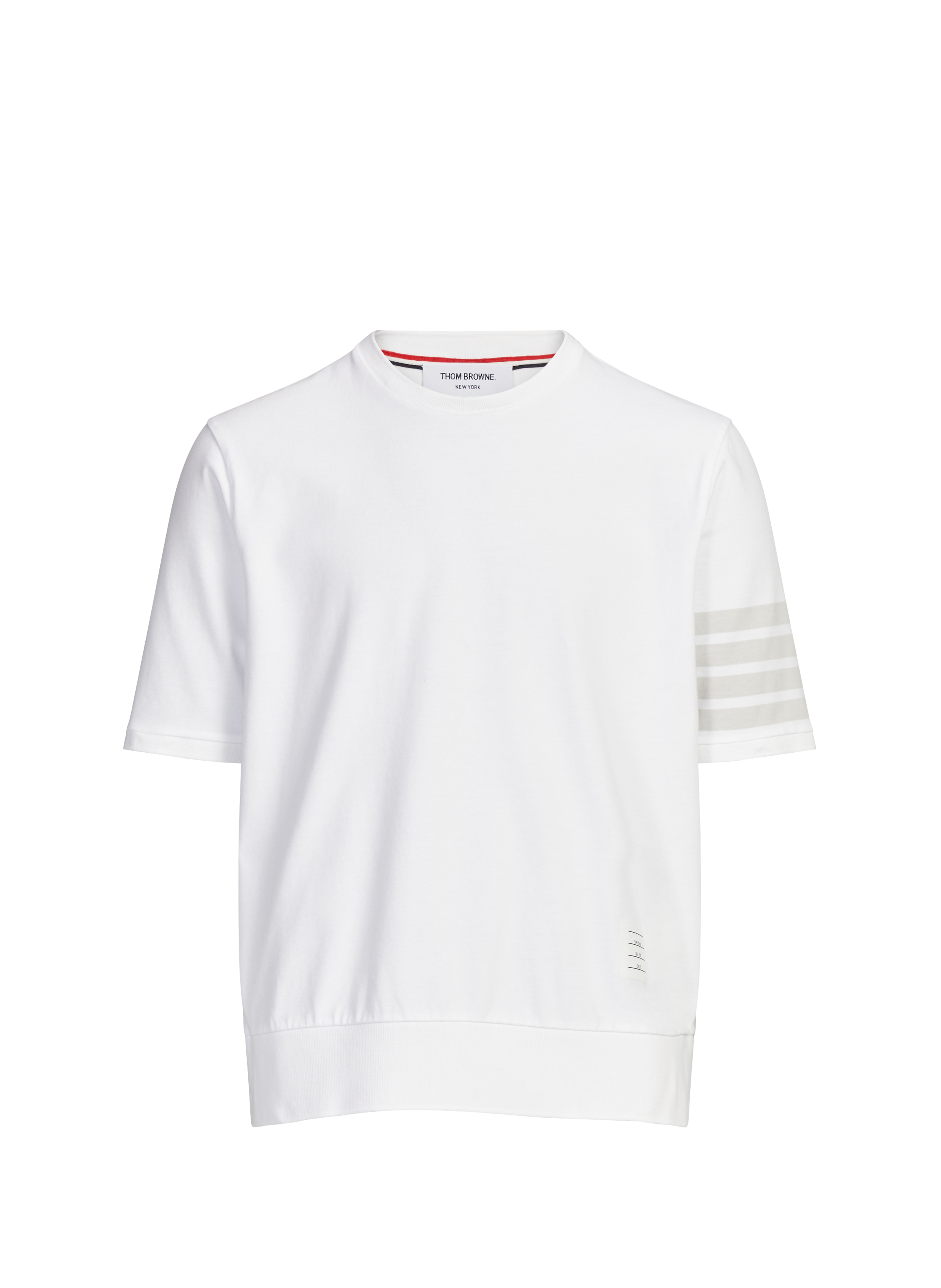 T-shirt en coton THOM BROWNE Blanc
