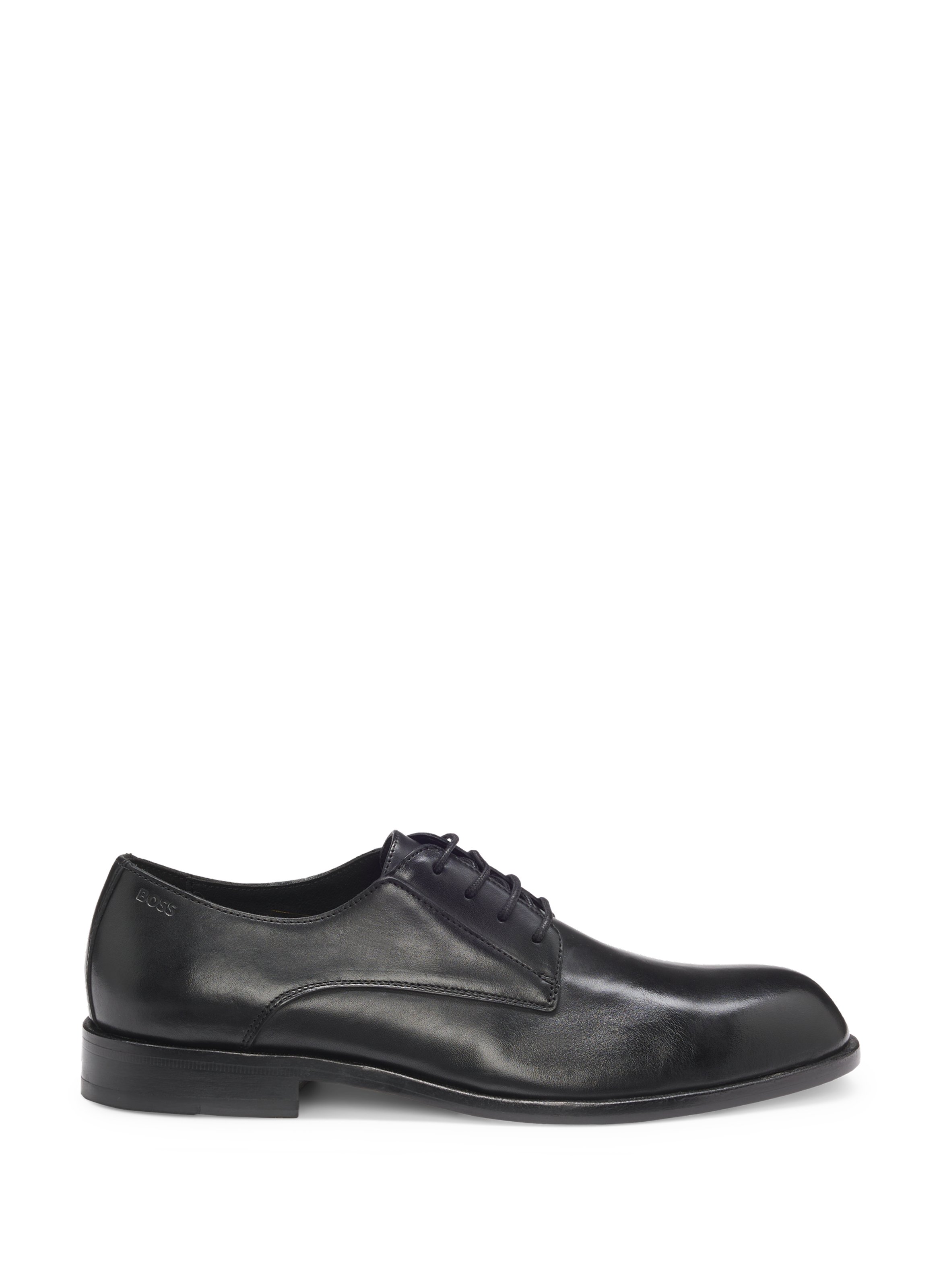 Cow leather derbies BOSS Black