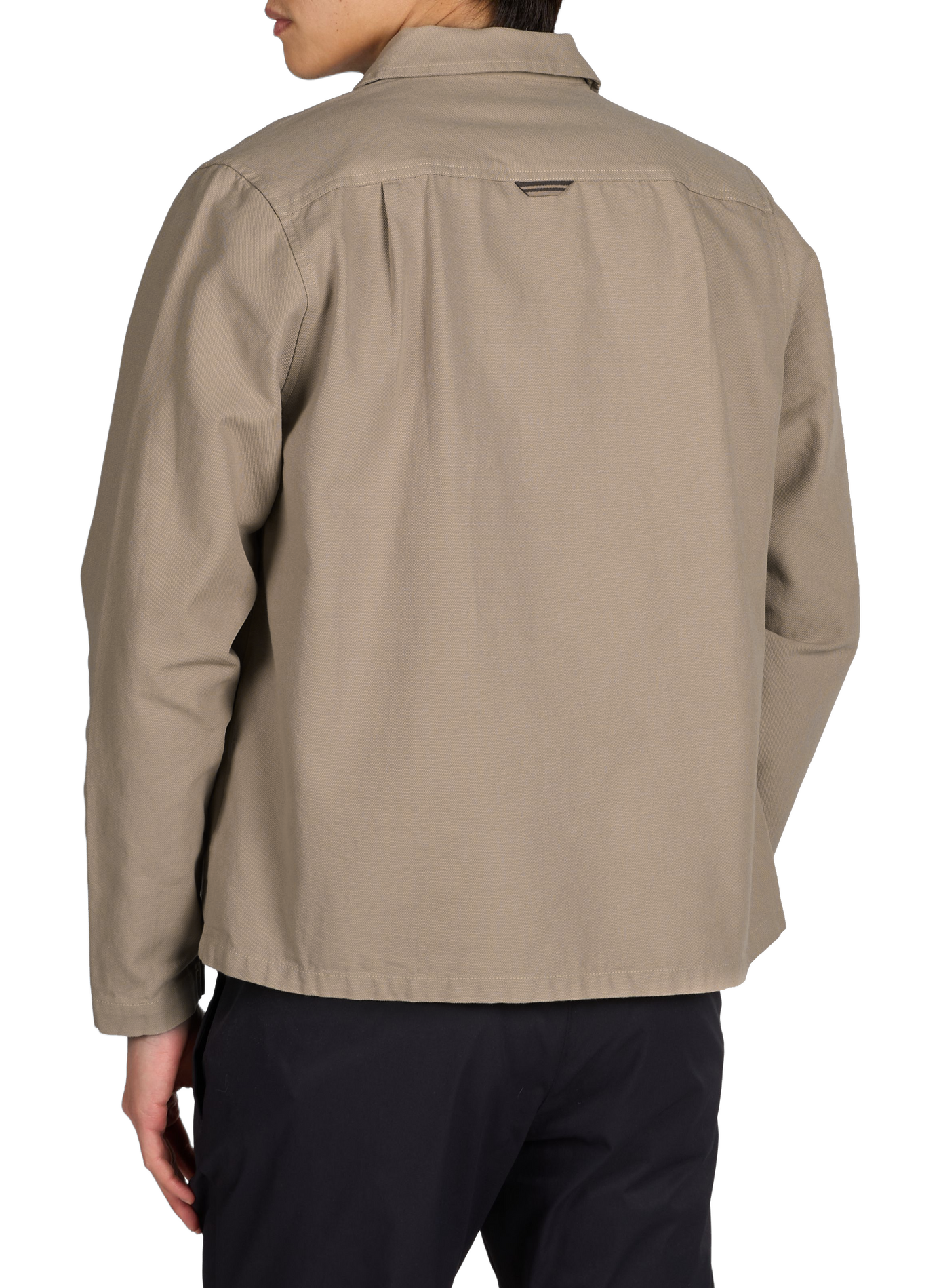 Jacket with classic cotton collar FRED PERRY Beige