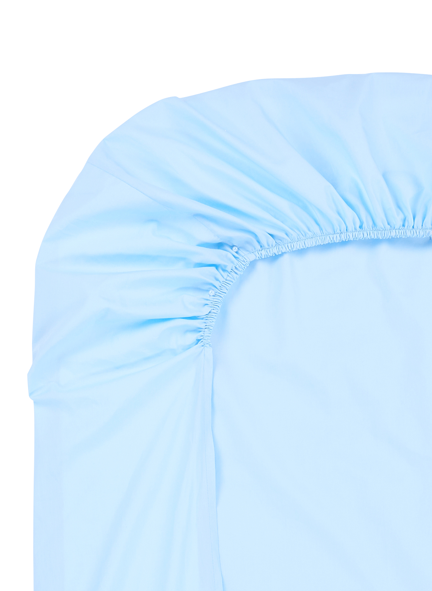 Fitted sheet AU PRINTEMPS PARIS Blue