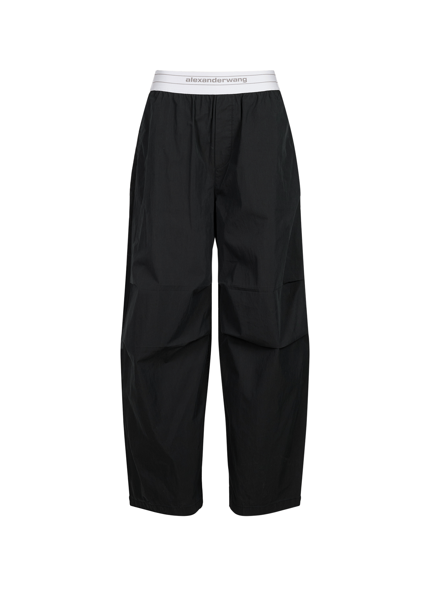 Weite Baumwollhose ALEXANDER WANG Schwarz