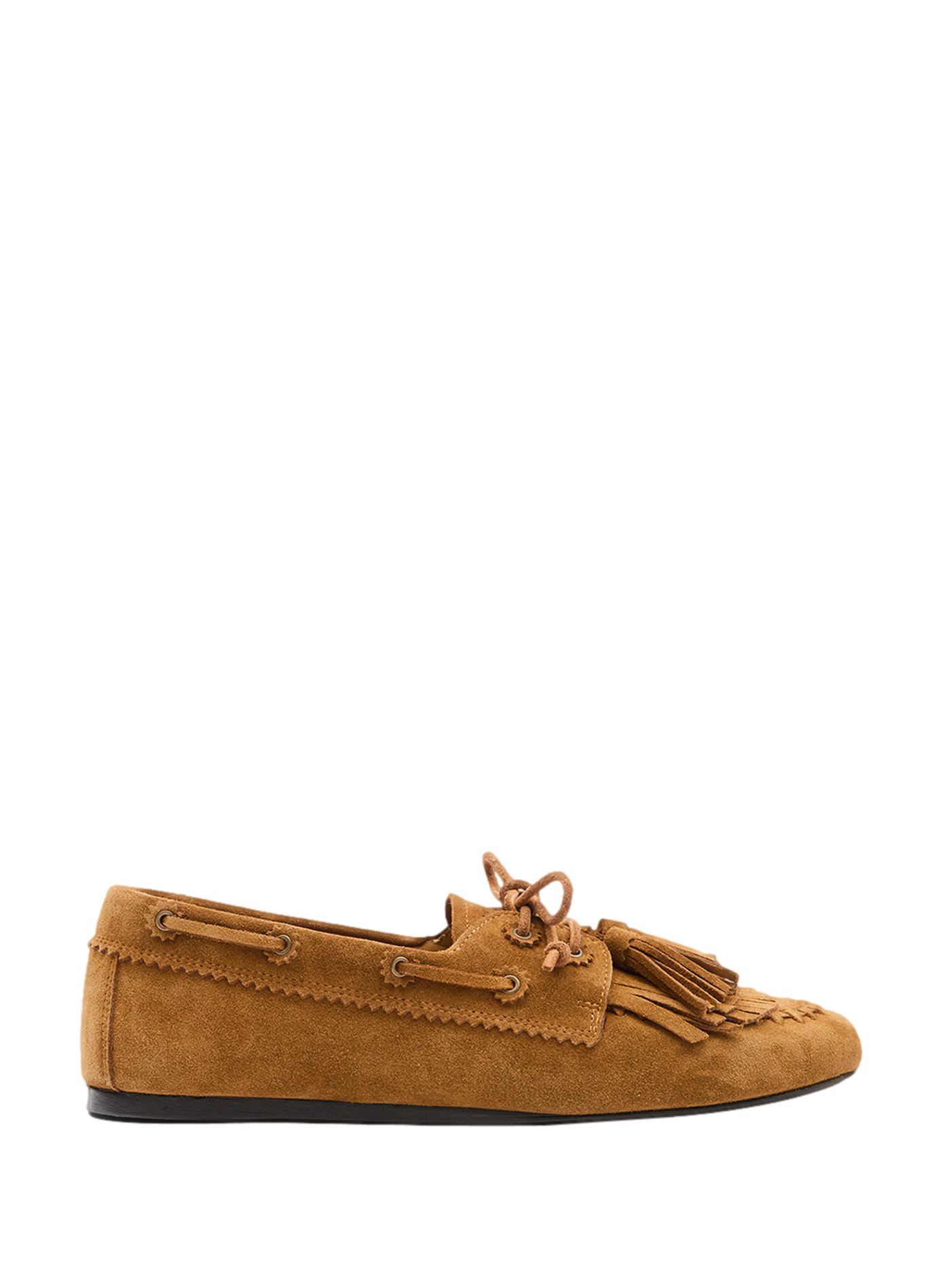 Fersi suede leather moccasins ISABEL MARANT Brown