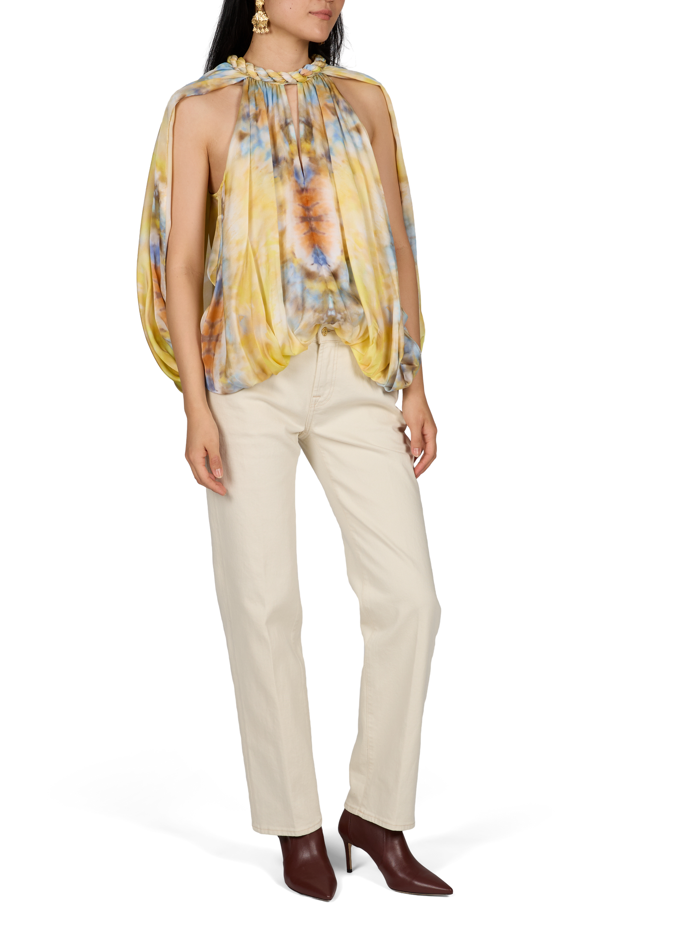 Straight leg Calie jeans in blended cotton 7 FOR ALL MANKIND White