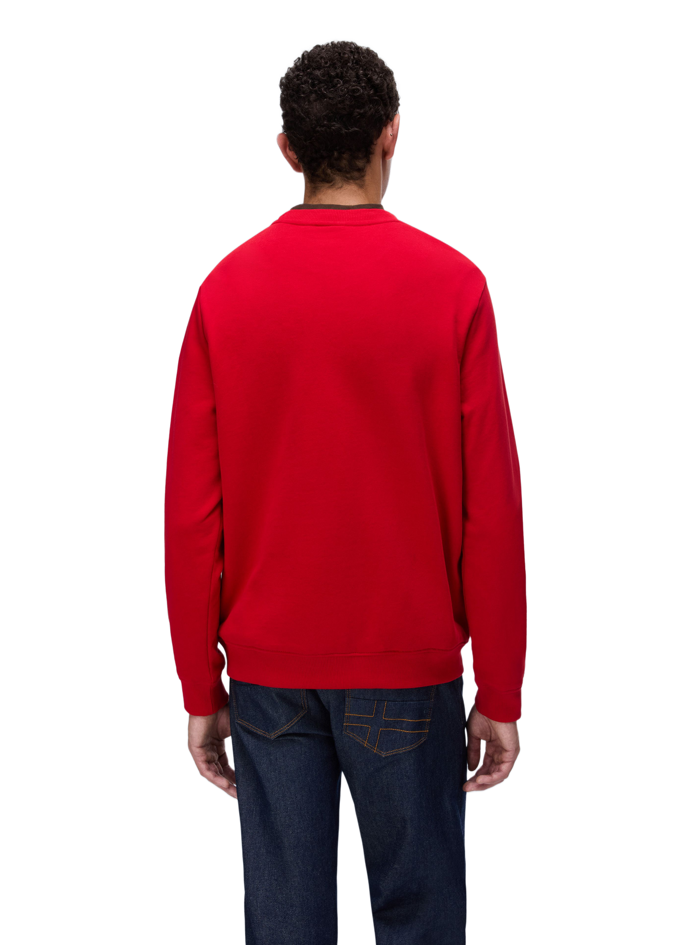 Cotton sweatshirt NAPAPIJRI Red