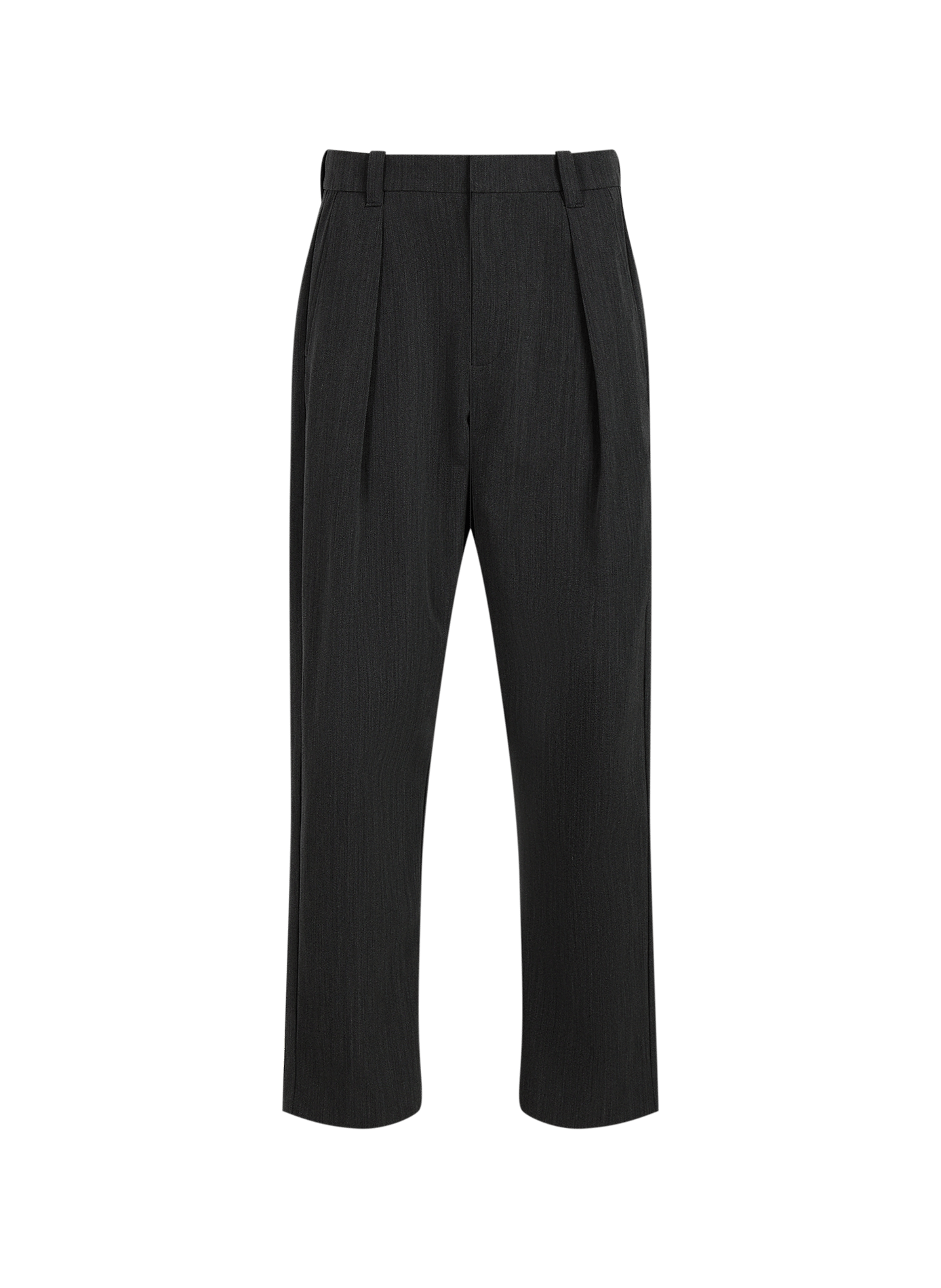 Gerader einfarbiger Anzugshose A.P.C. Grau
