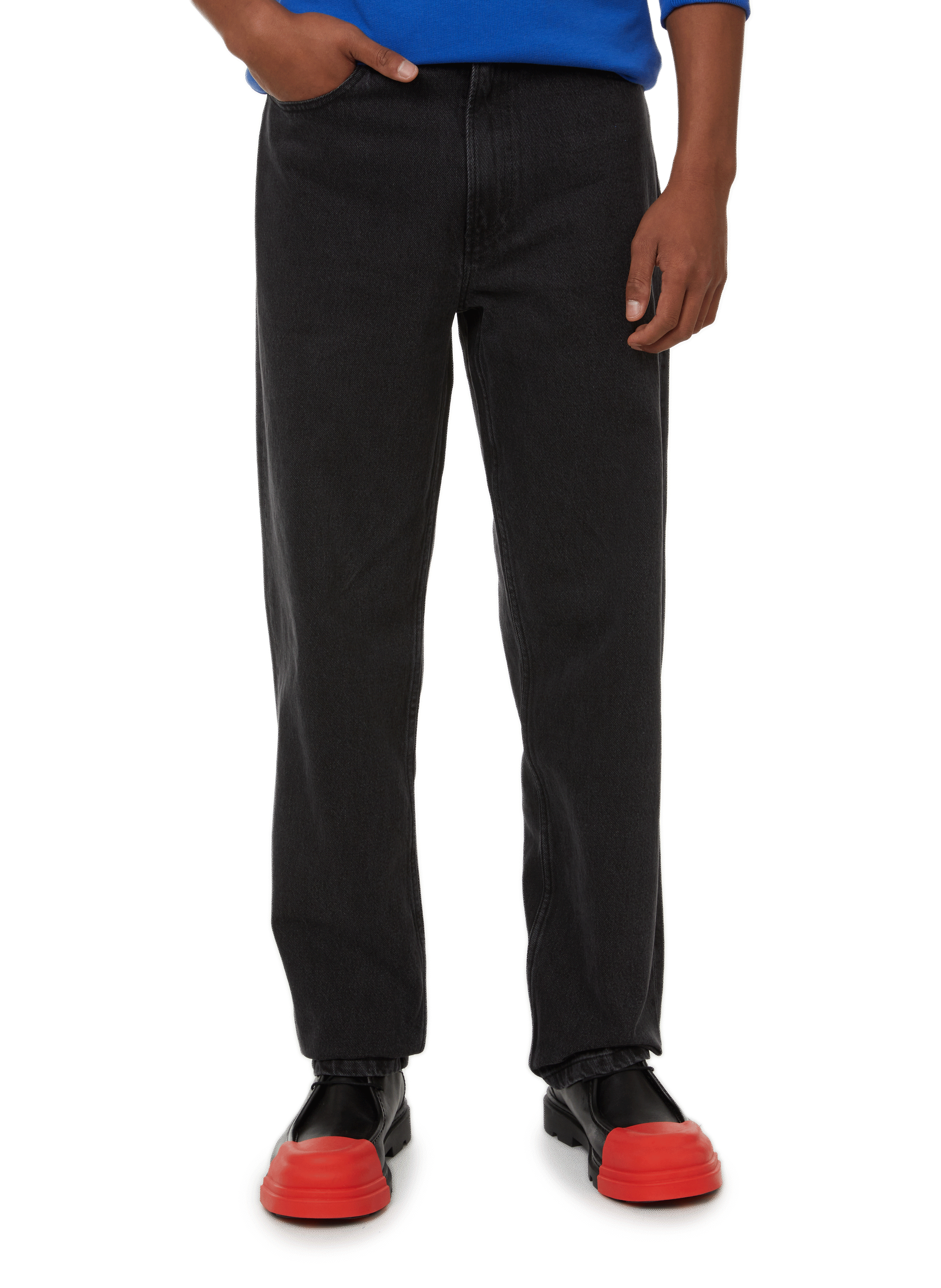 A.P.C. Martin cotton mom jeans Black