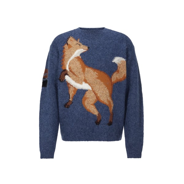 Pull en maille de laine