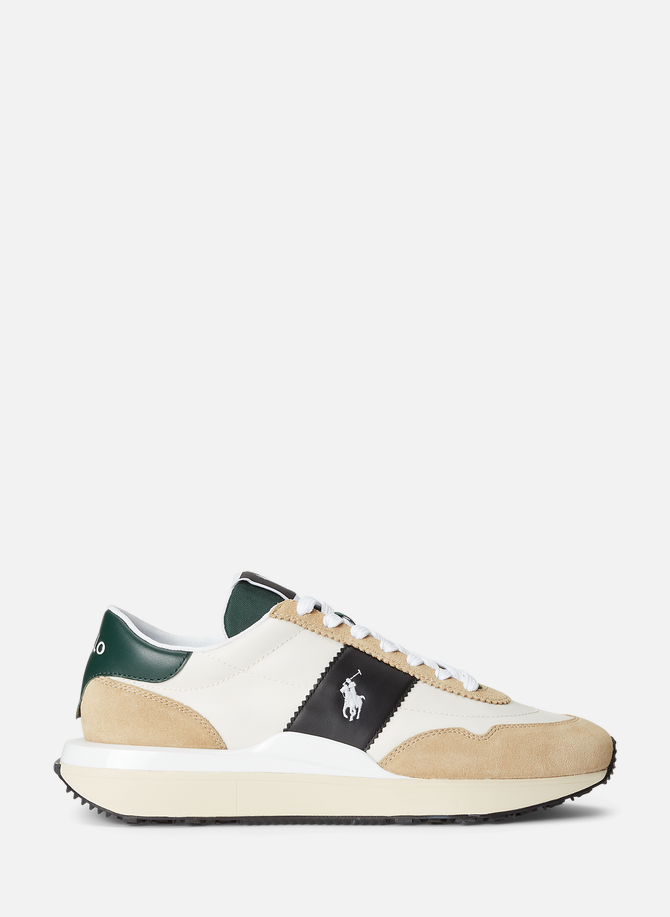 Mixed leather sneakers  POLO RALPH LAUREN