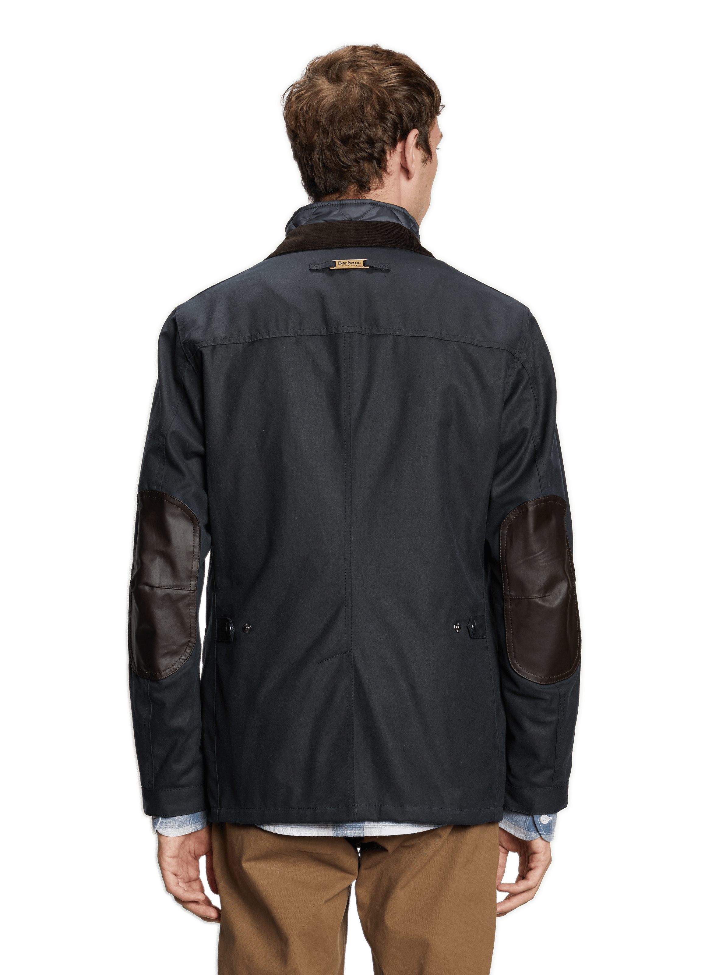 Ogston wax jacket  BARBOUR Blue