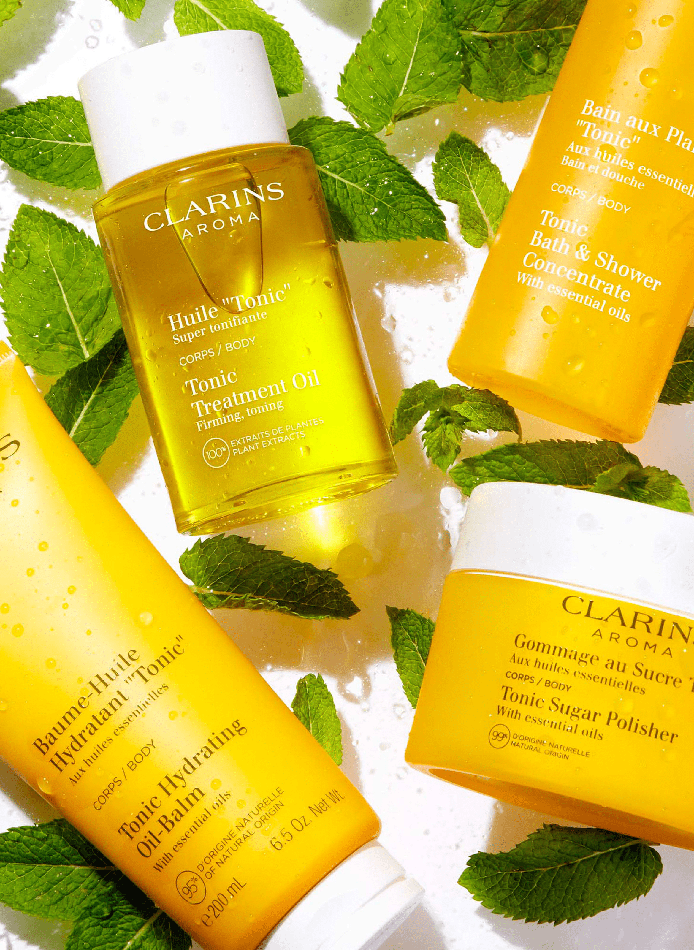 Moisturizing Oil Balm "Tonic" CLARINS No color