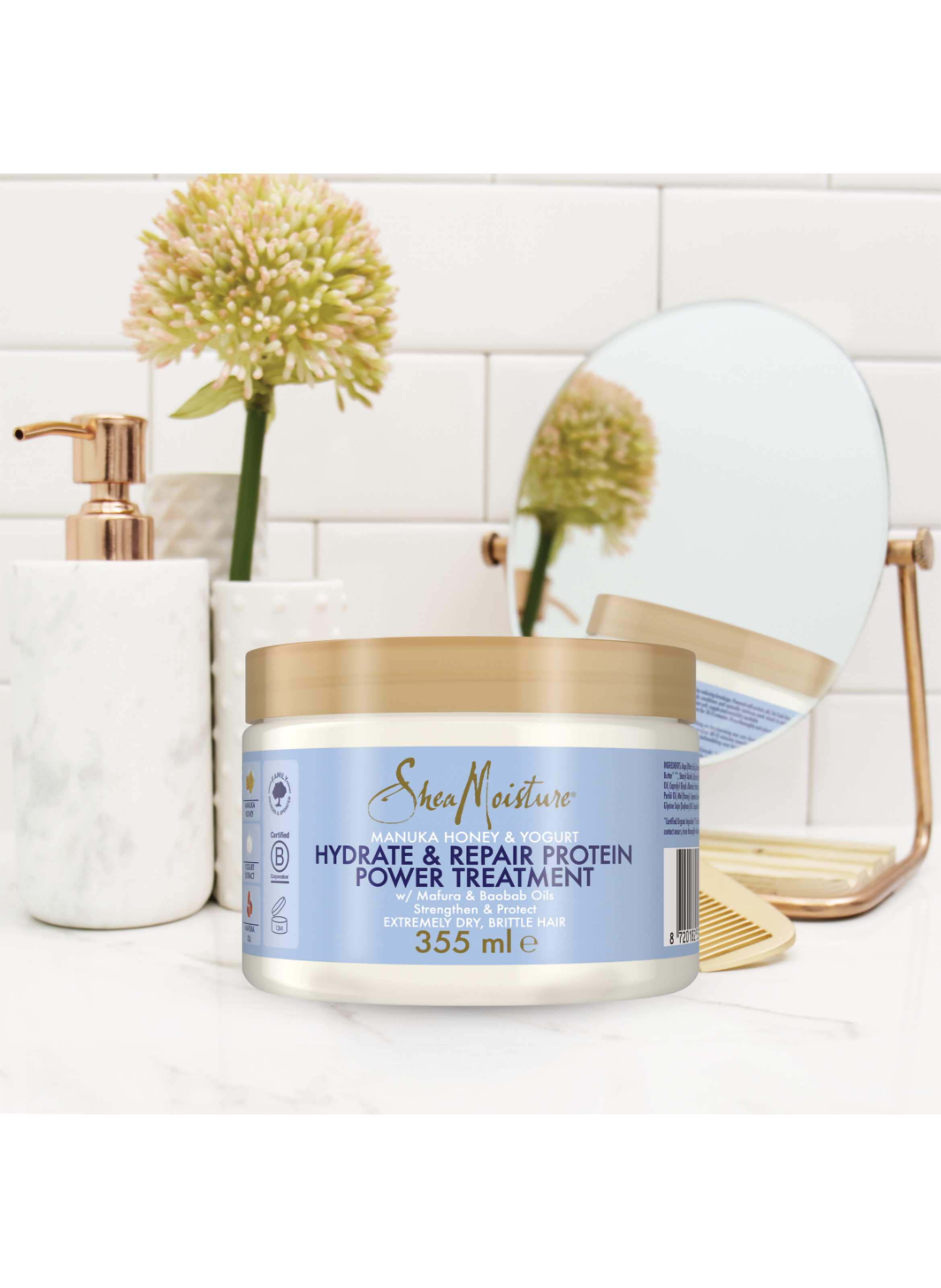 Protein Repair Mask - Manuka Honey & Yogurt SHEA MOISTURE No color