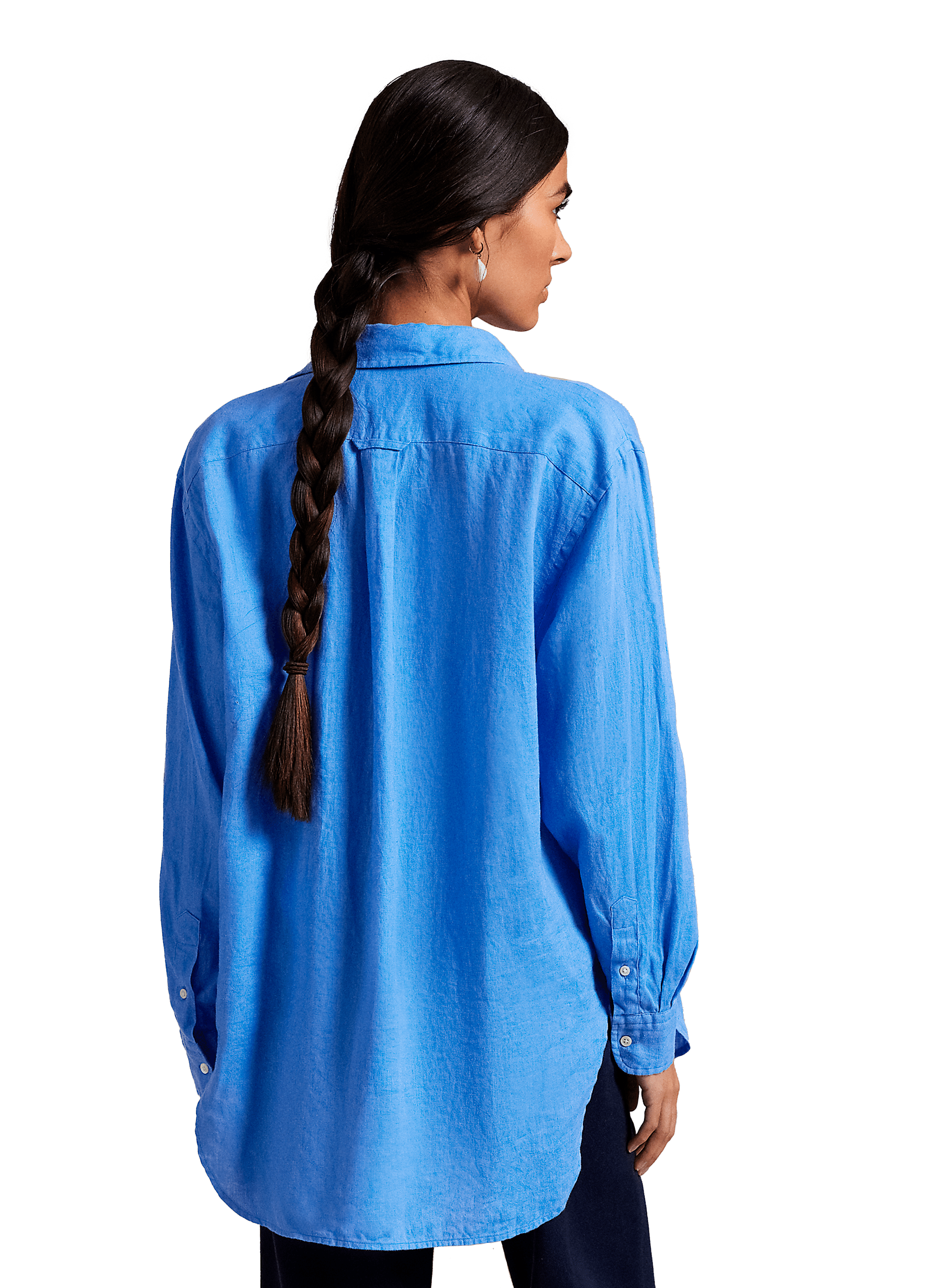 Linen shirt POLO RALPH LAUREN Blue