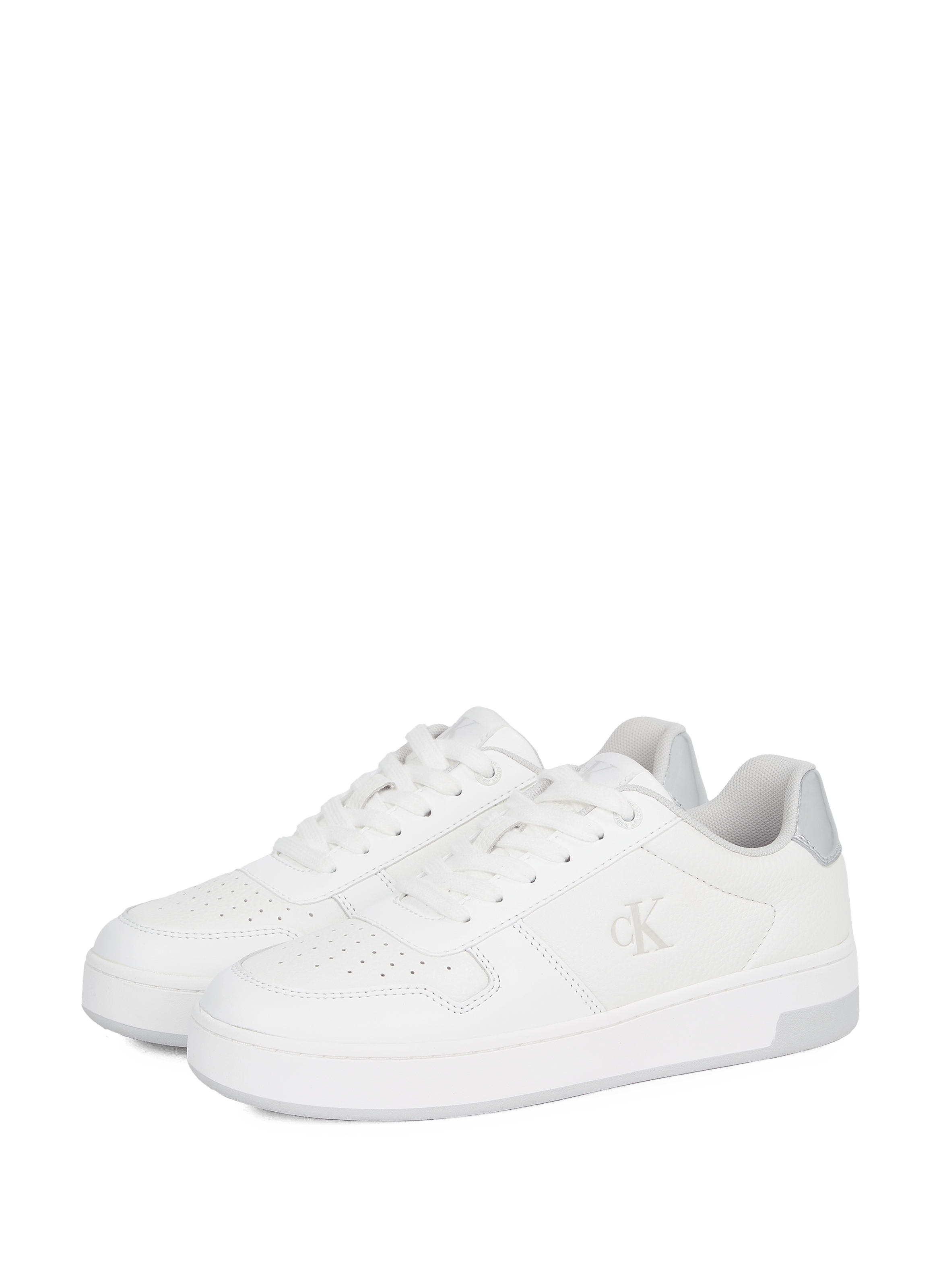 Baskets en cuir CALVIN KLEIN Blanc