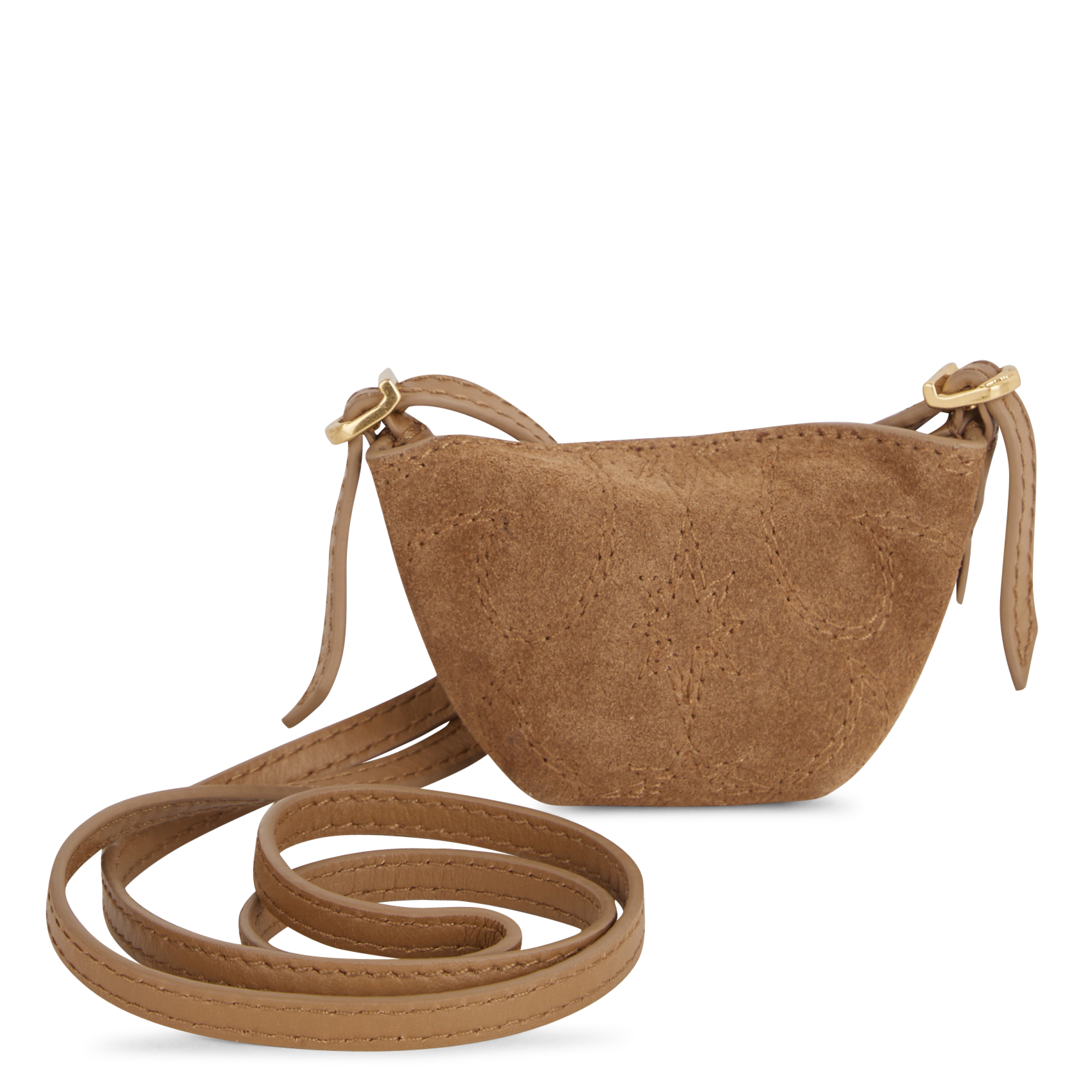 Accessoire sac en cuir velours jane ZADIG&VOLTAIRE Marron