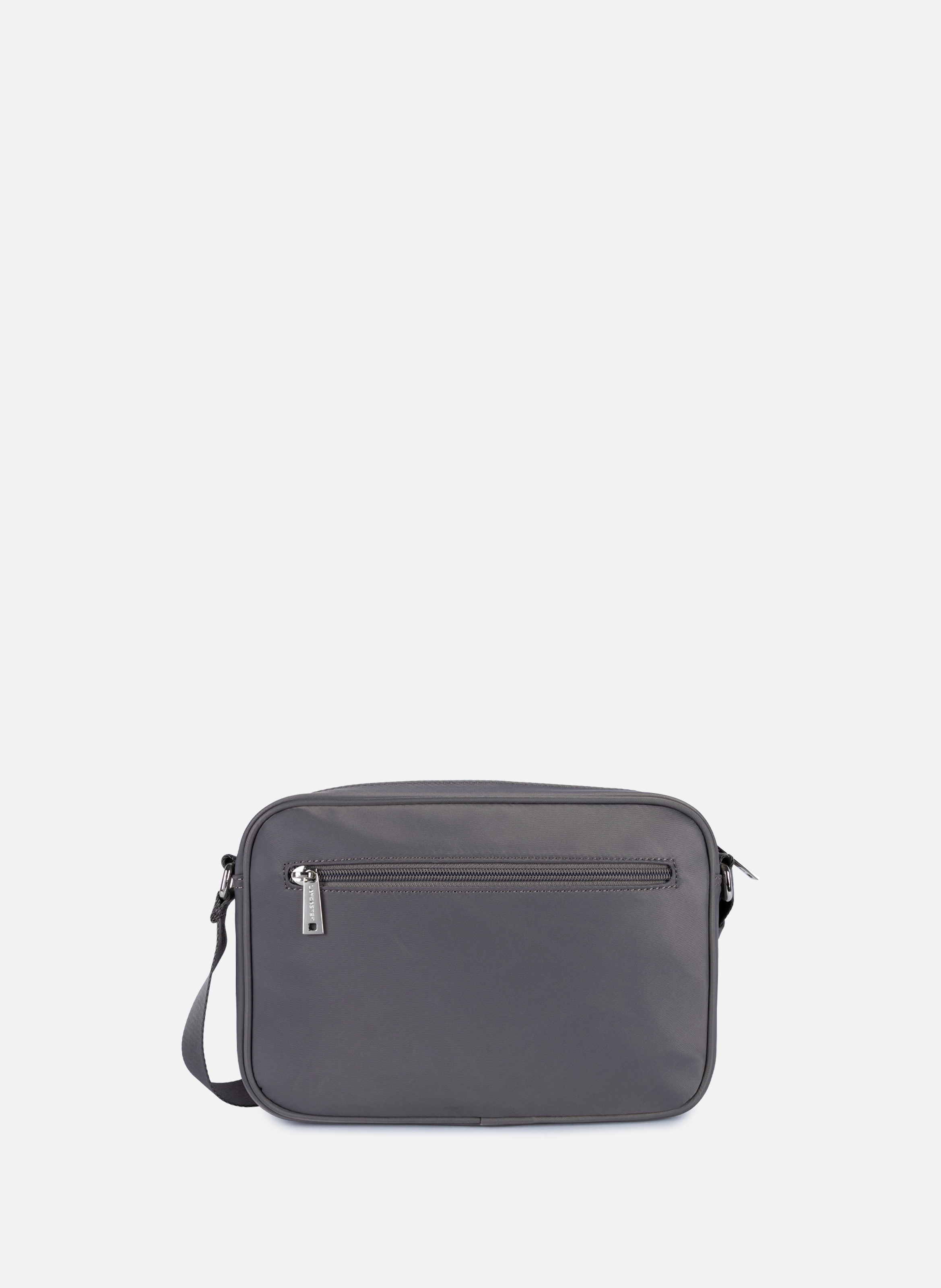 Large crossbody bag - Basic Vita LANCASTER Grey