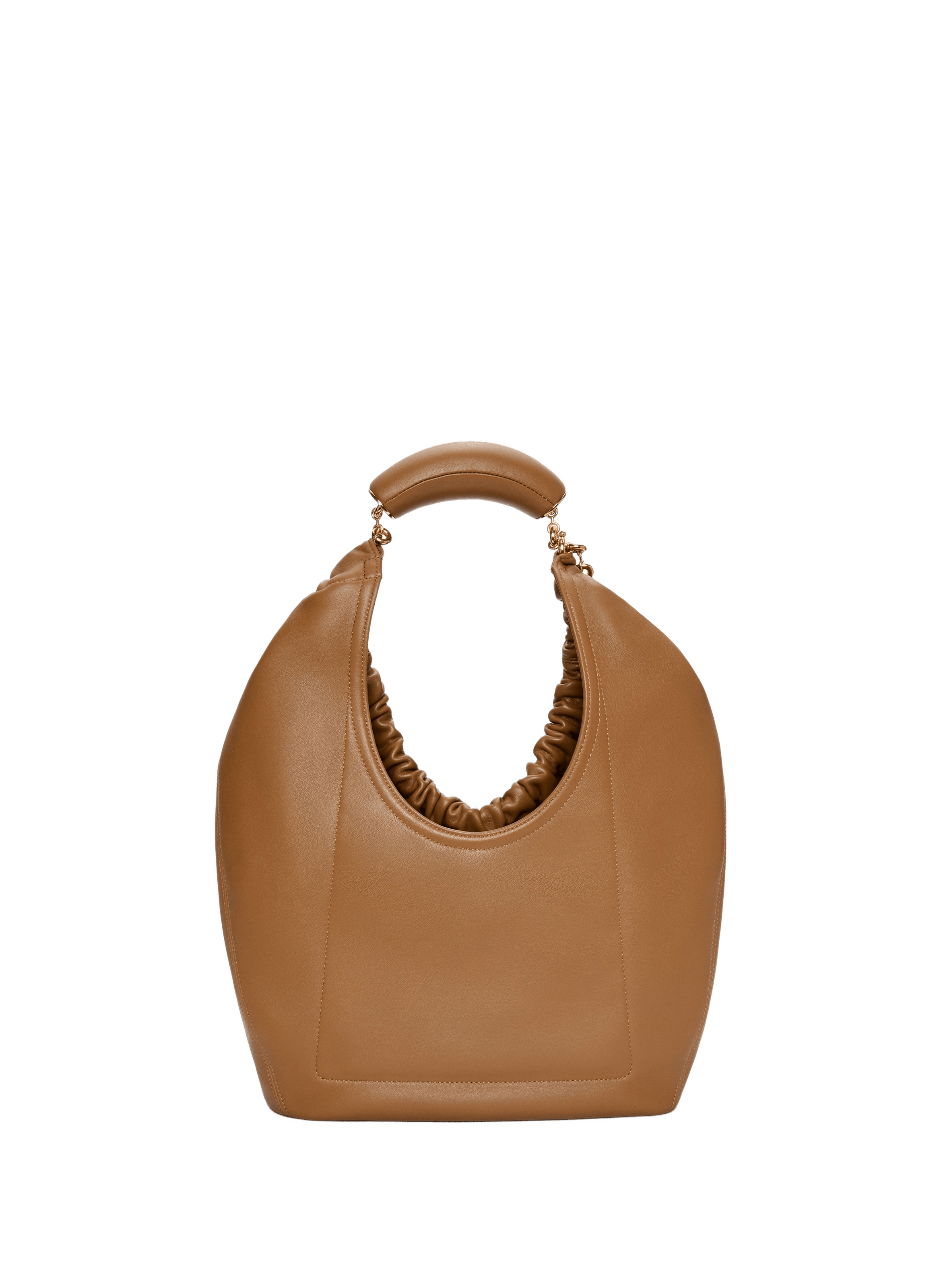 Sac Squeeze moyen en cuir d'agneau LOEWE Beige