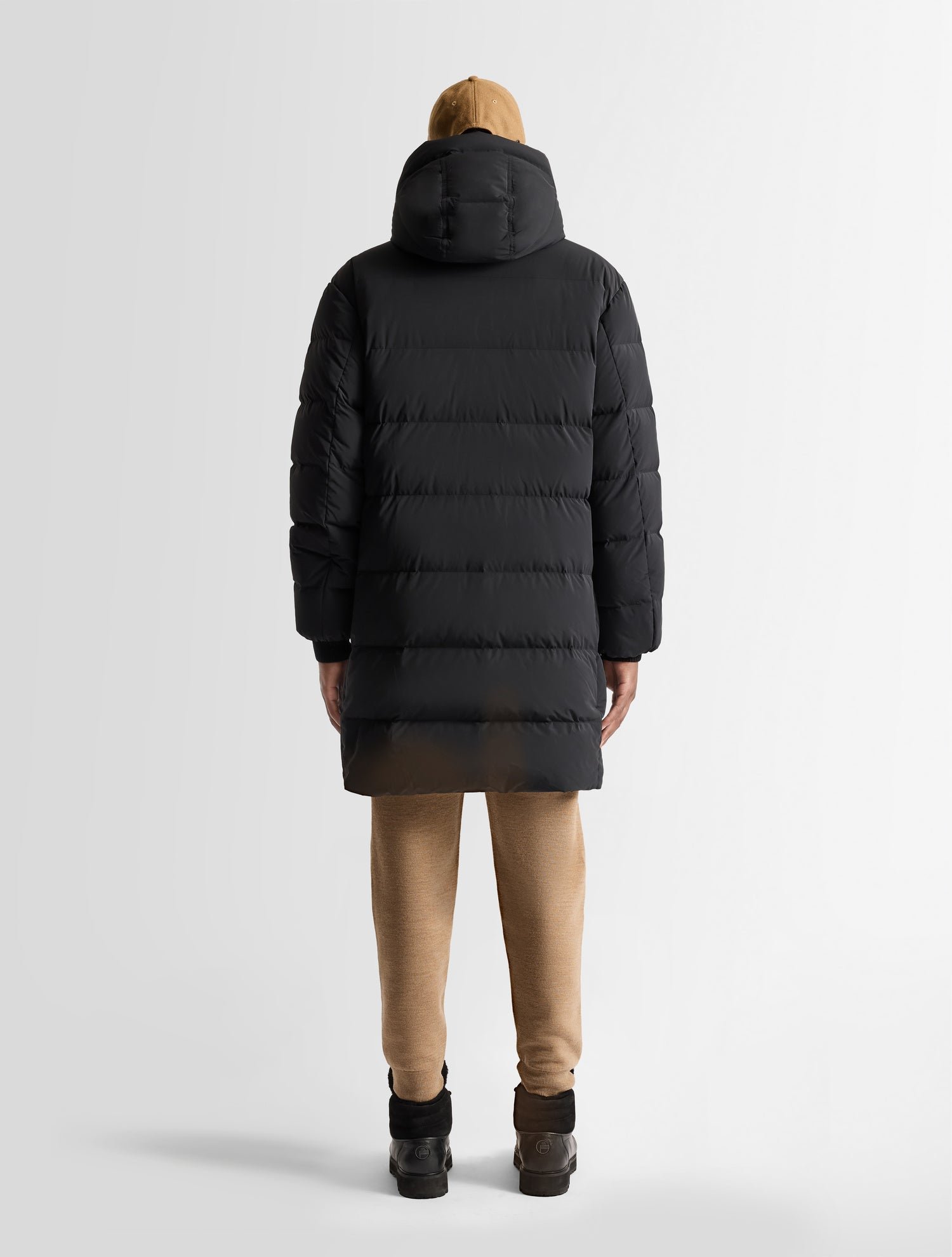 Doudoune atildo col montant coupe ample FUSALP Noir