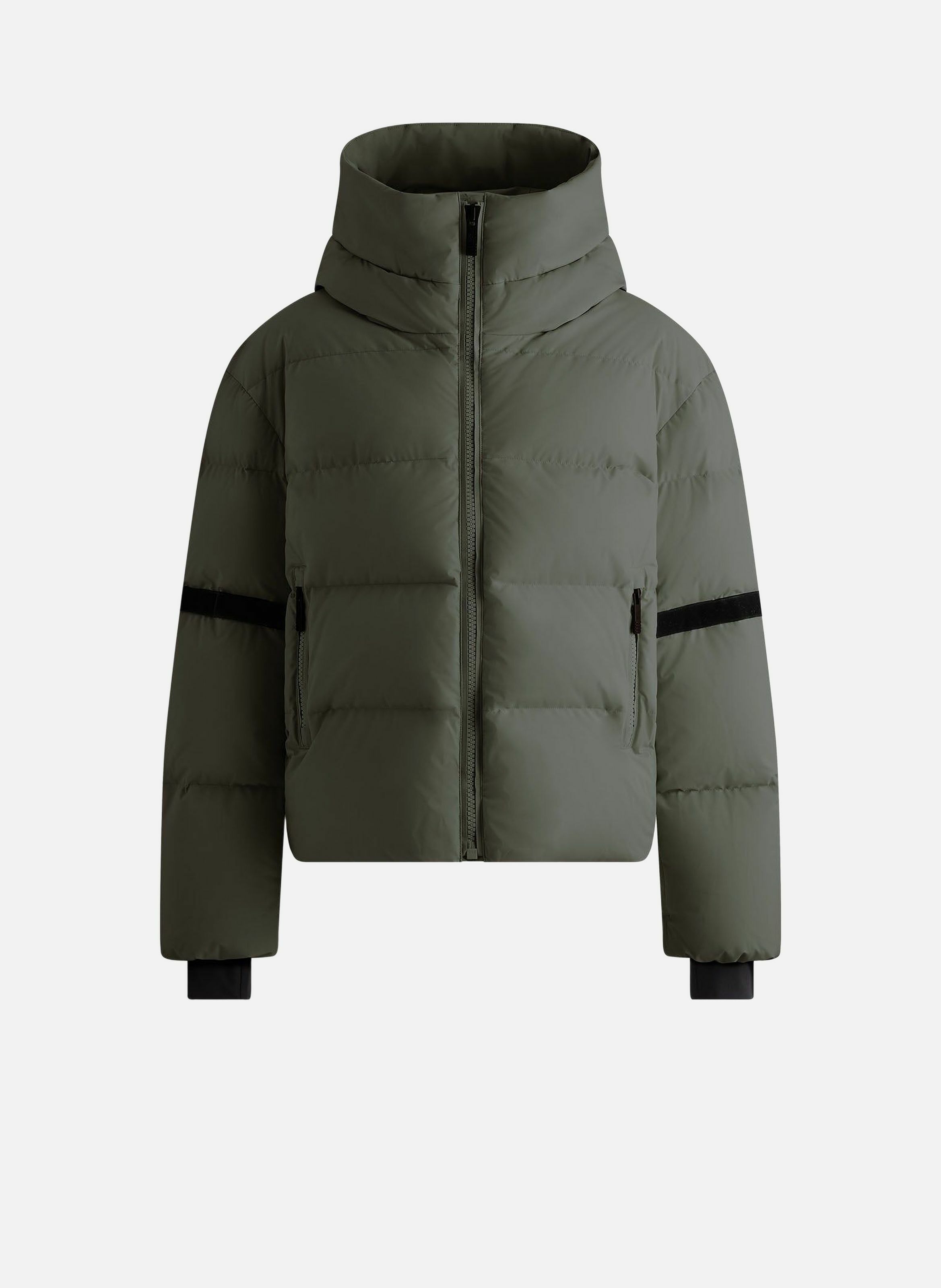 Doudoune barsy col montant coupe regular FUSALP Vert