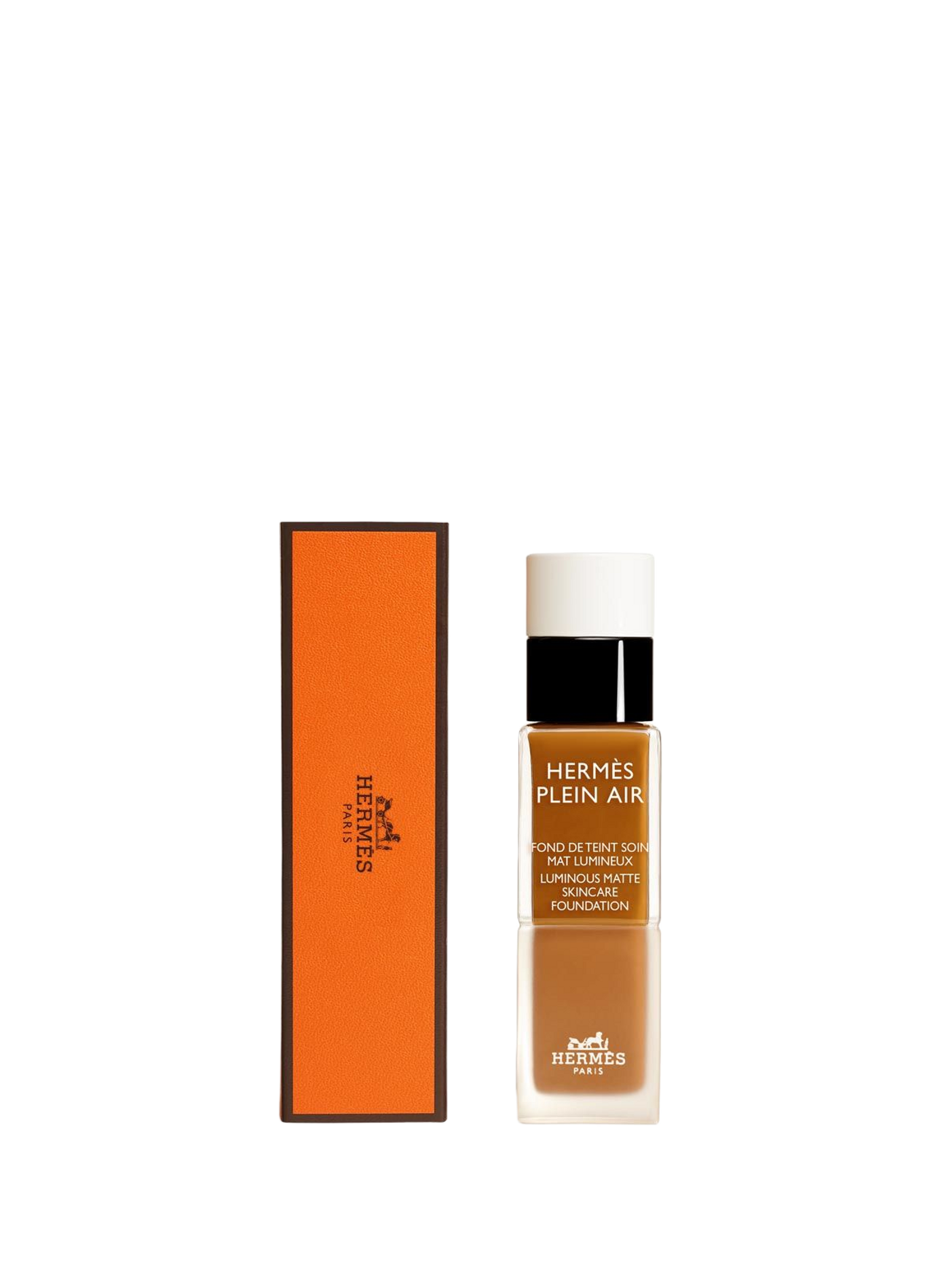 Hermès Plein Air - Matte luminous foundation care HERMÈS Muscade