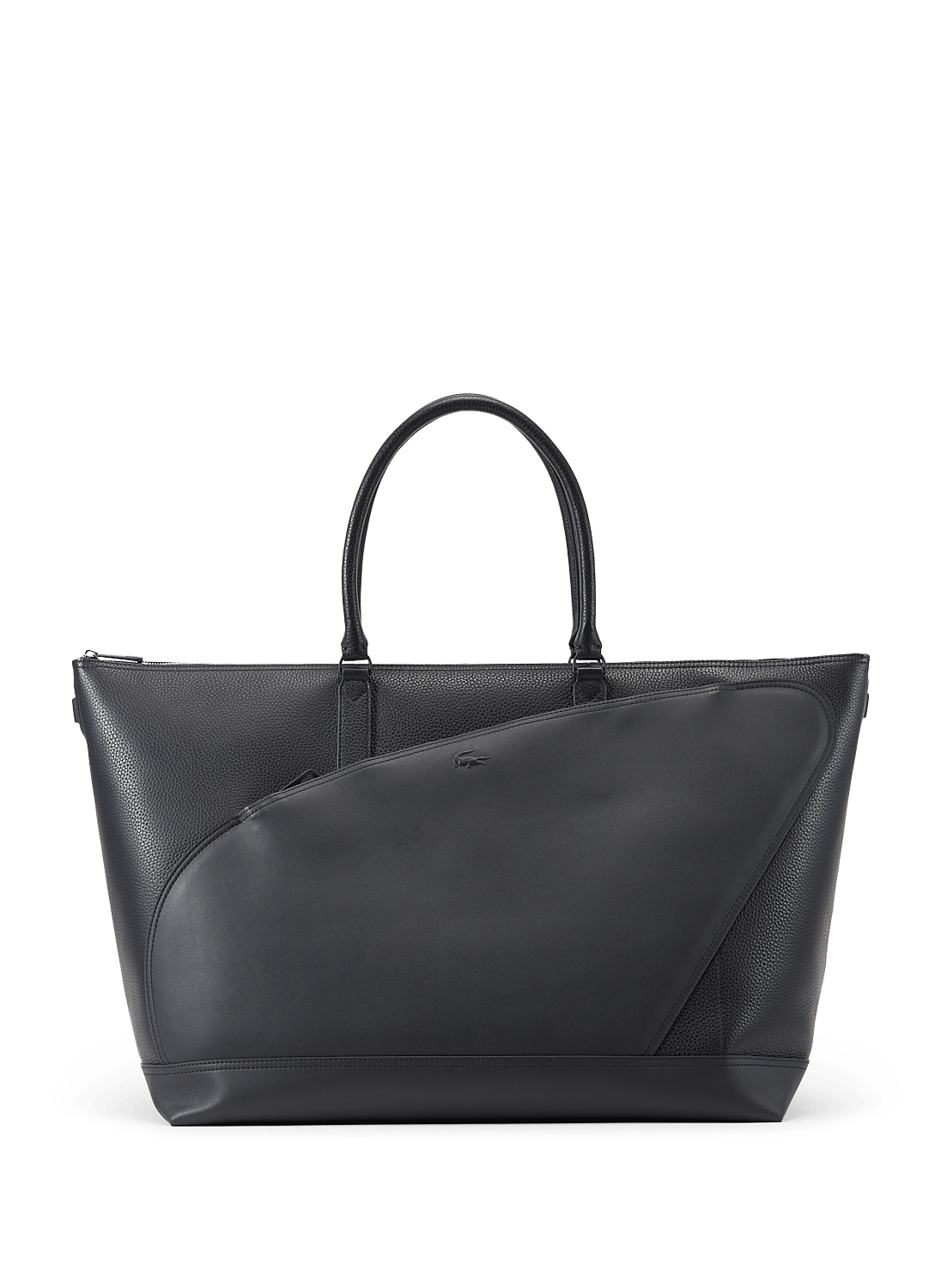 Sac week-end Club Lacoste en cuir grainé LACOSTE Bleu