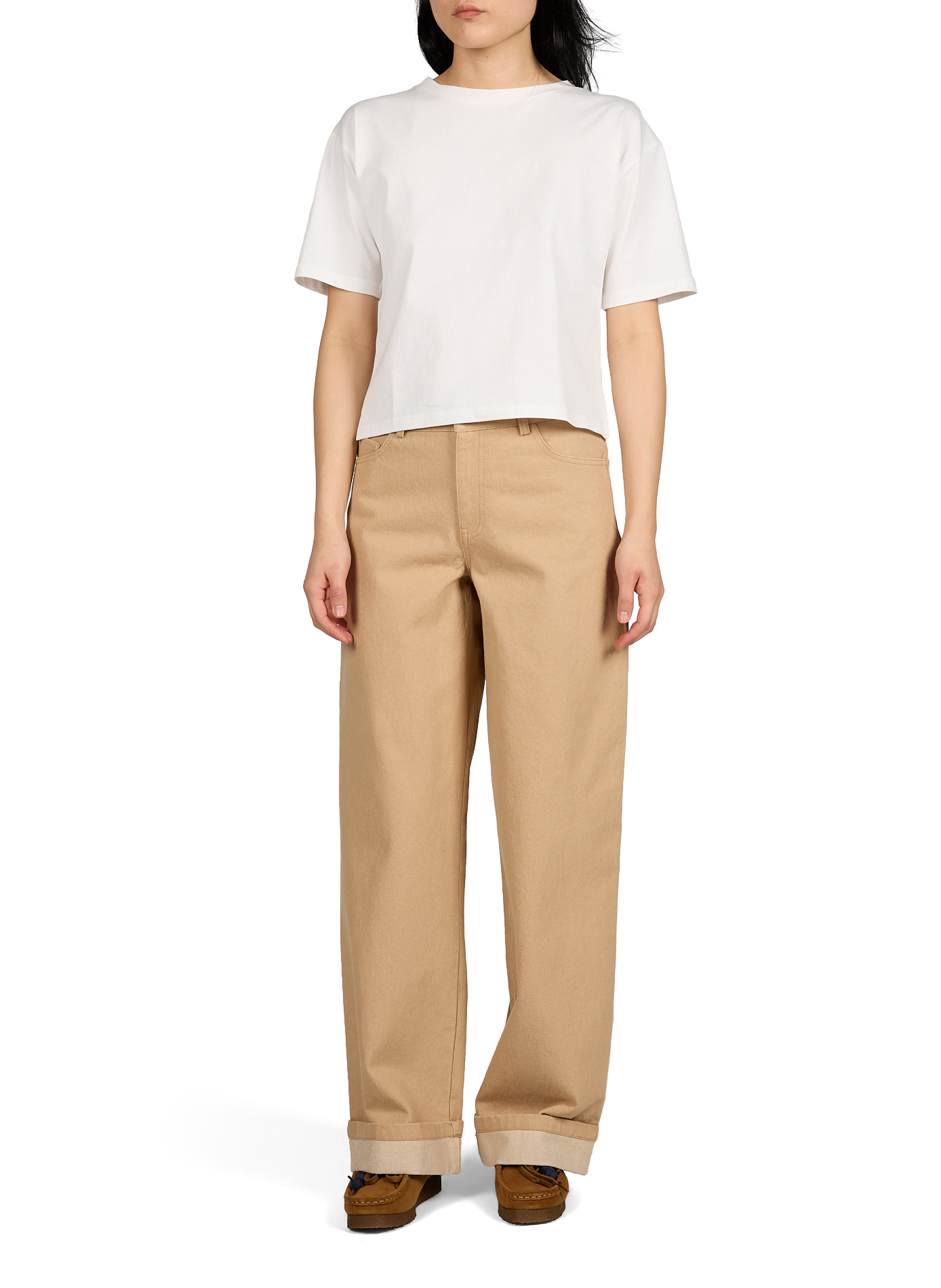 T-shirt Marti en coton SUNCOO Beige