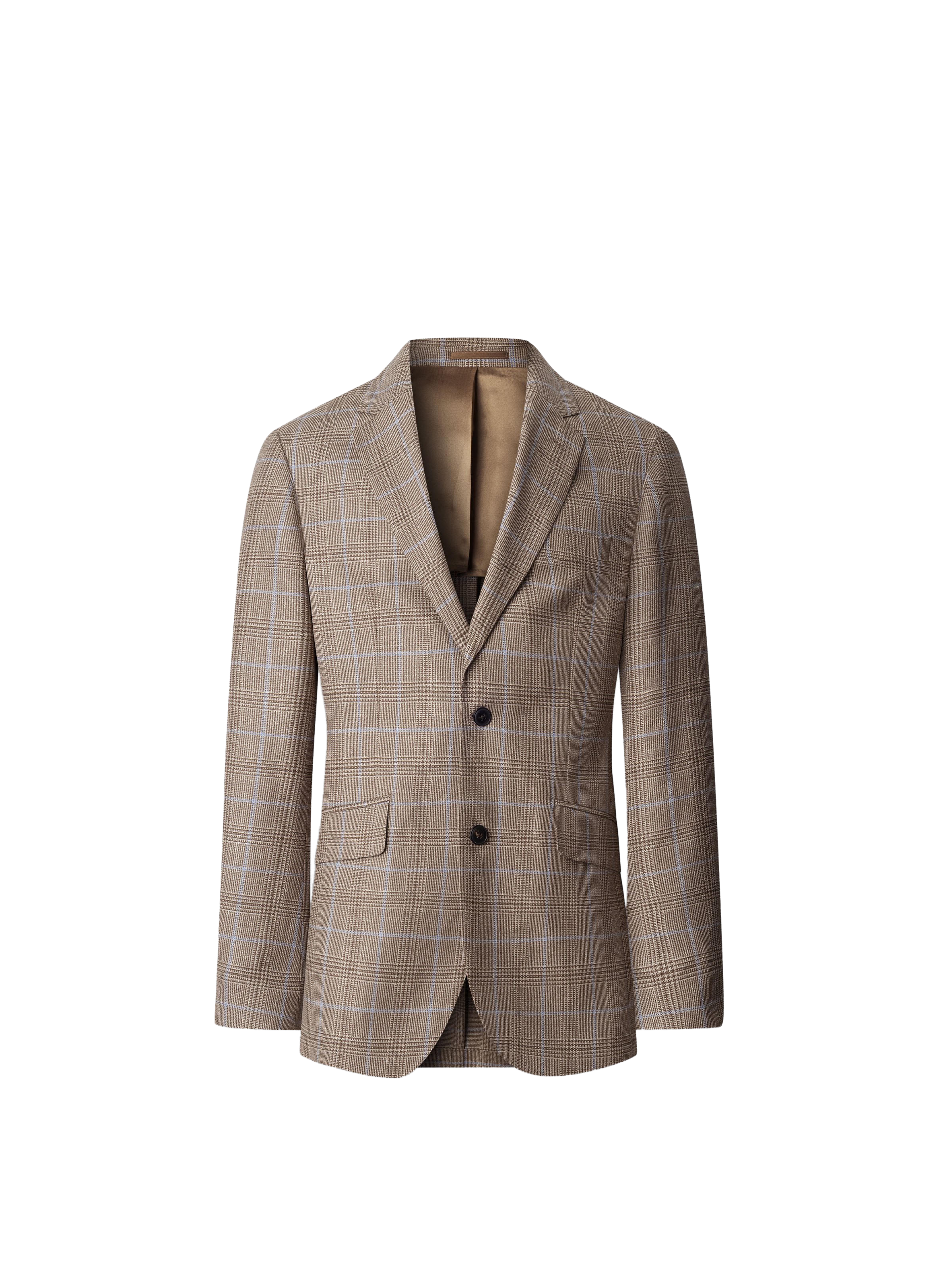 Veste cintrée en laine, lin et soie HACKETT Beige