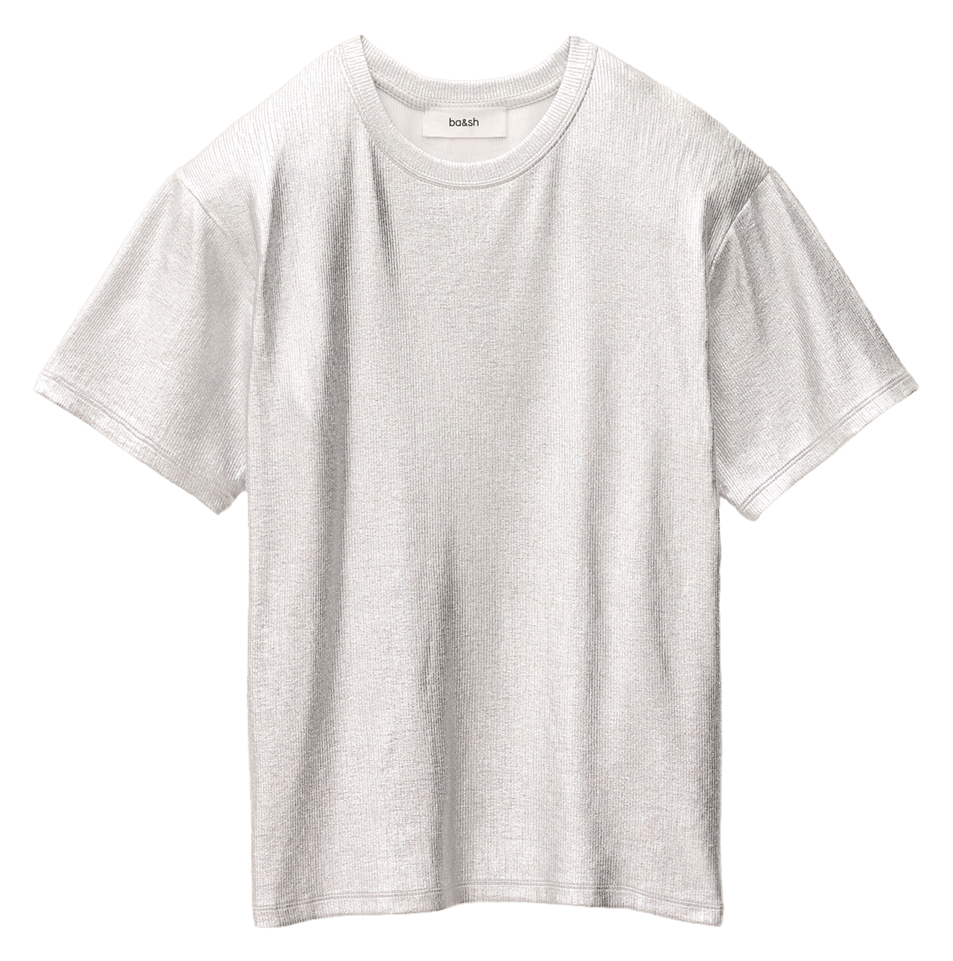 Tee-shirt col rond sony Argent