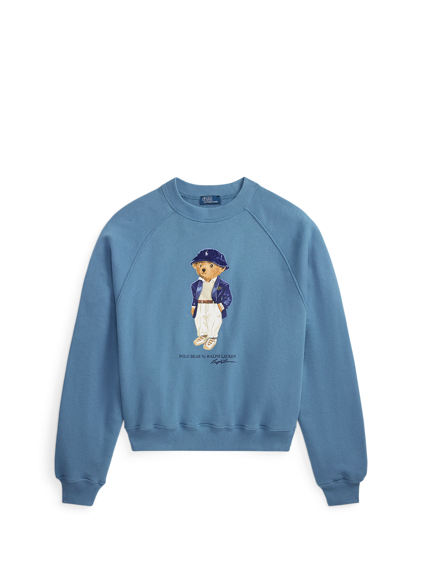 Sweater in blended cotton pattern POLO RALPH LAUREN Blue