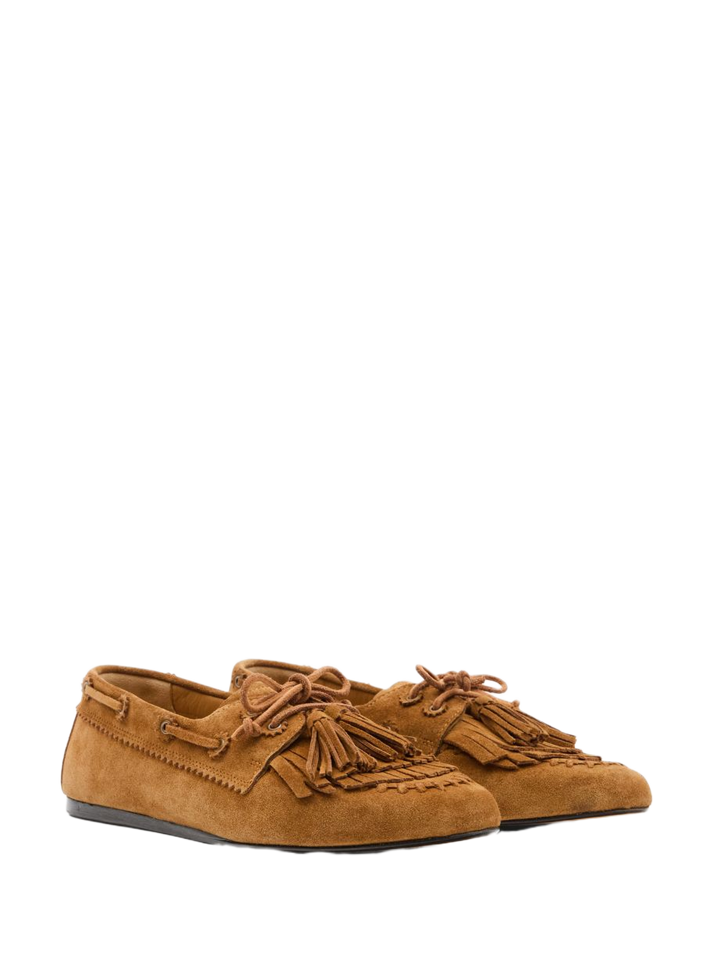 Fersi suede leather moccasins ISABEL MARANT Brown