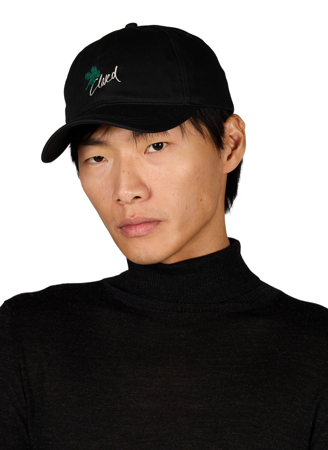 Casquette à logo brodé en coton CLOSED Noir