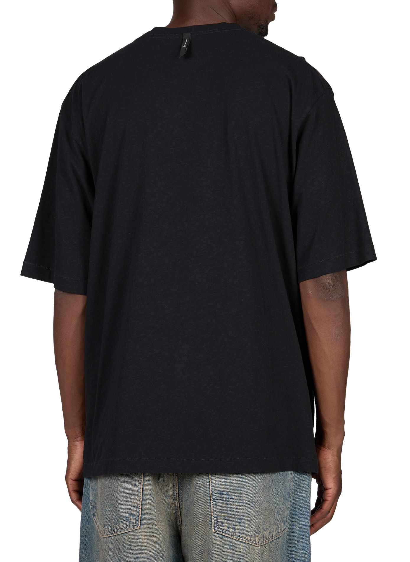 Camiseta con estampado de logo JACQUEMUS Negro