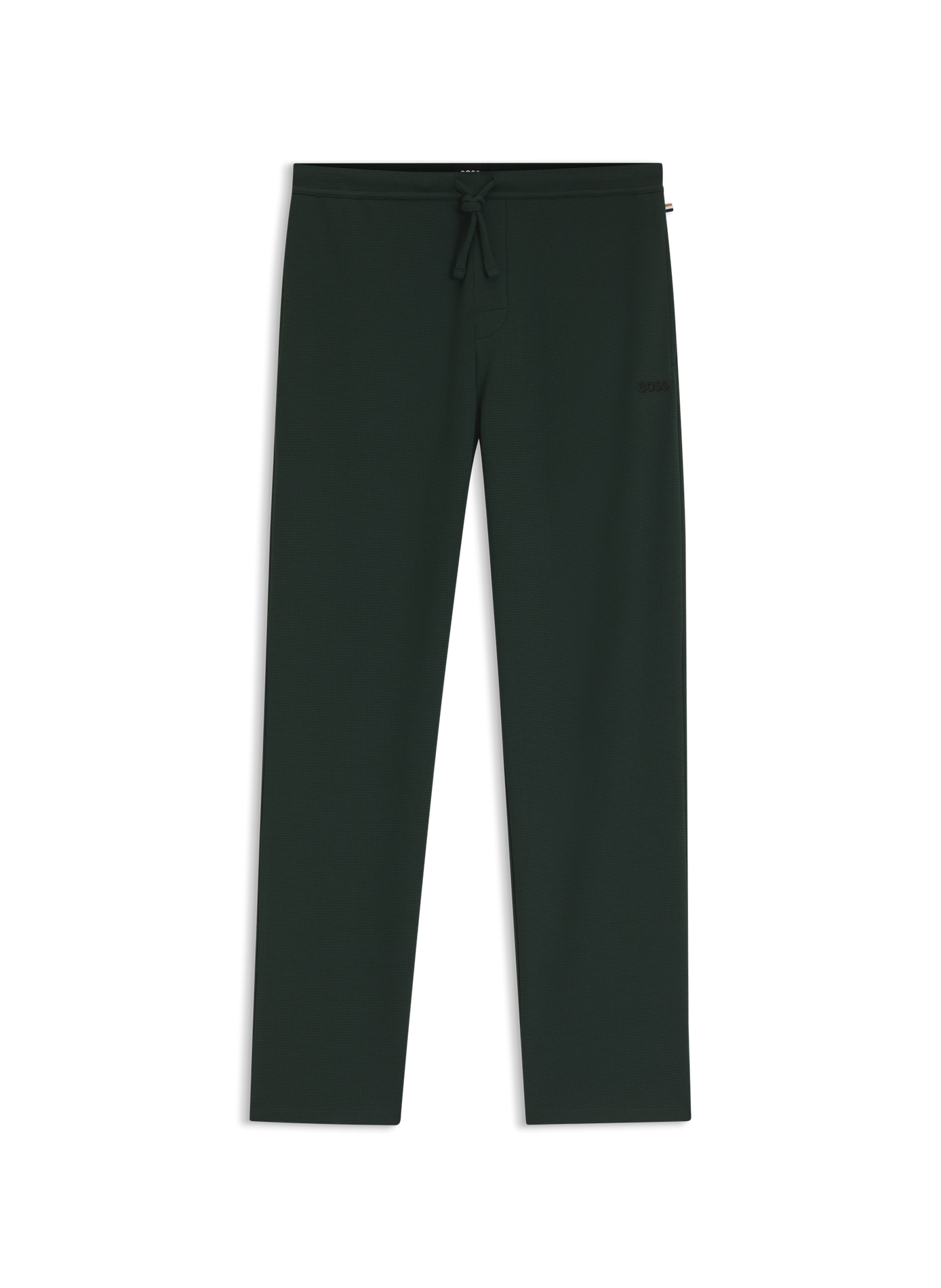 Pantalon de survêtement en coton mélangé BOSS Vert