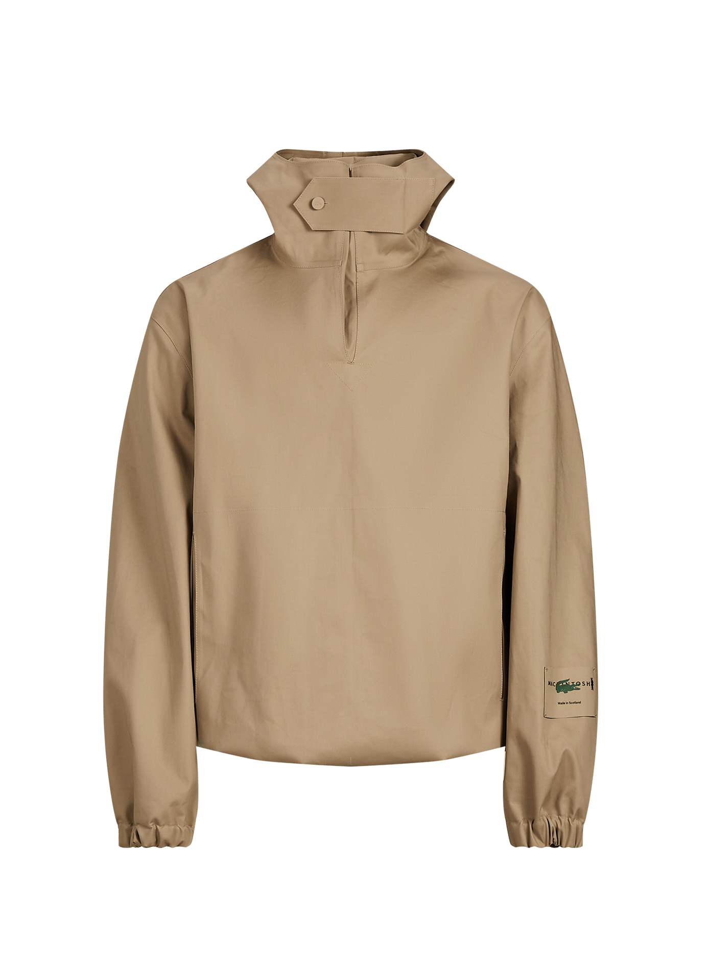 Pull-on cotton jacket LACOSTE Beige
