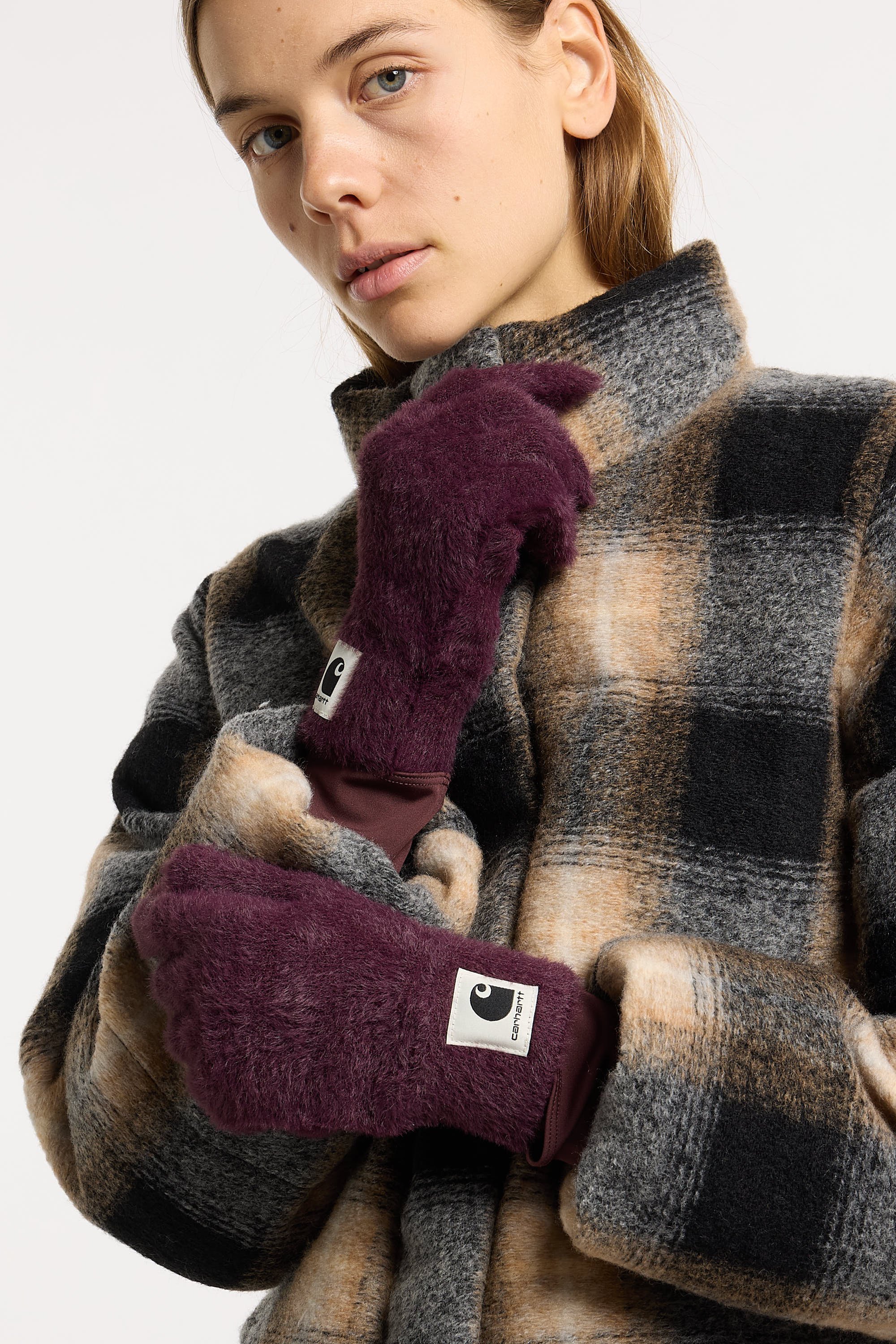 Gants w maine CARHARTT WIP Marron