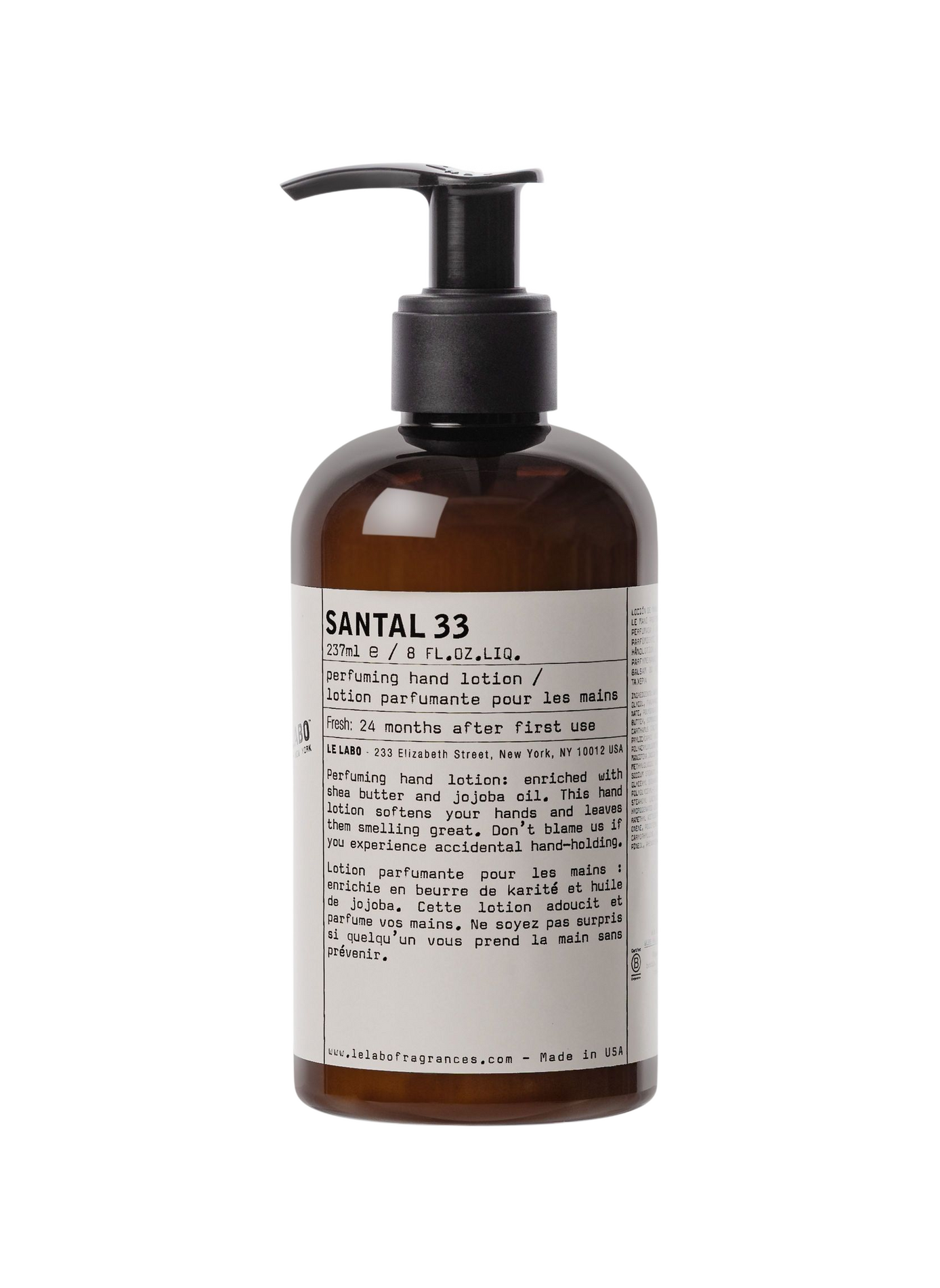 Santal 33 - Lotion parfumée pour les mains LE LABO No color