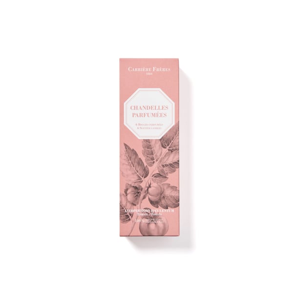 6 Chandelles parfumées - Tomate