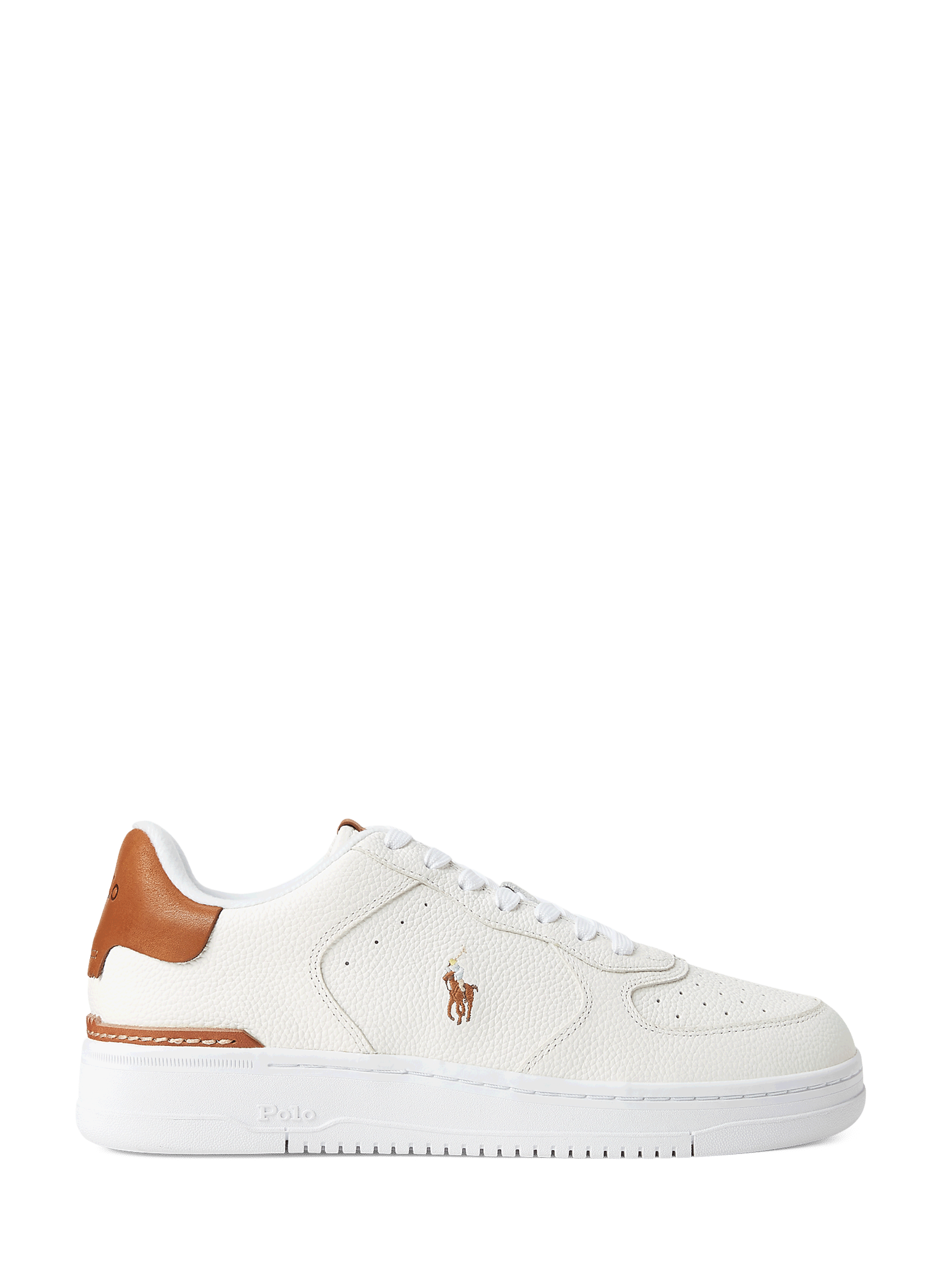 Master Court leather sneakers POLO RALPH LAUREN White