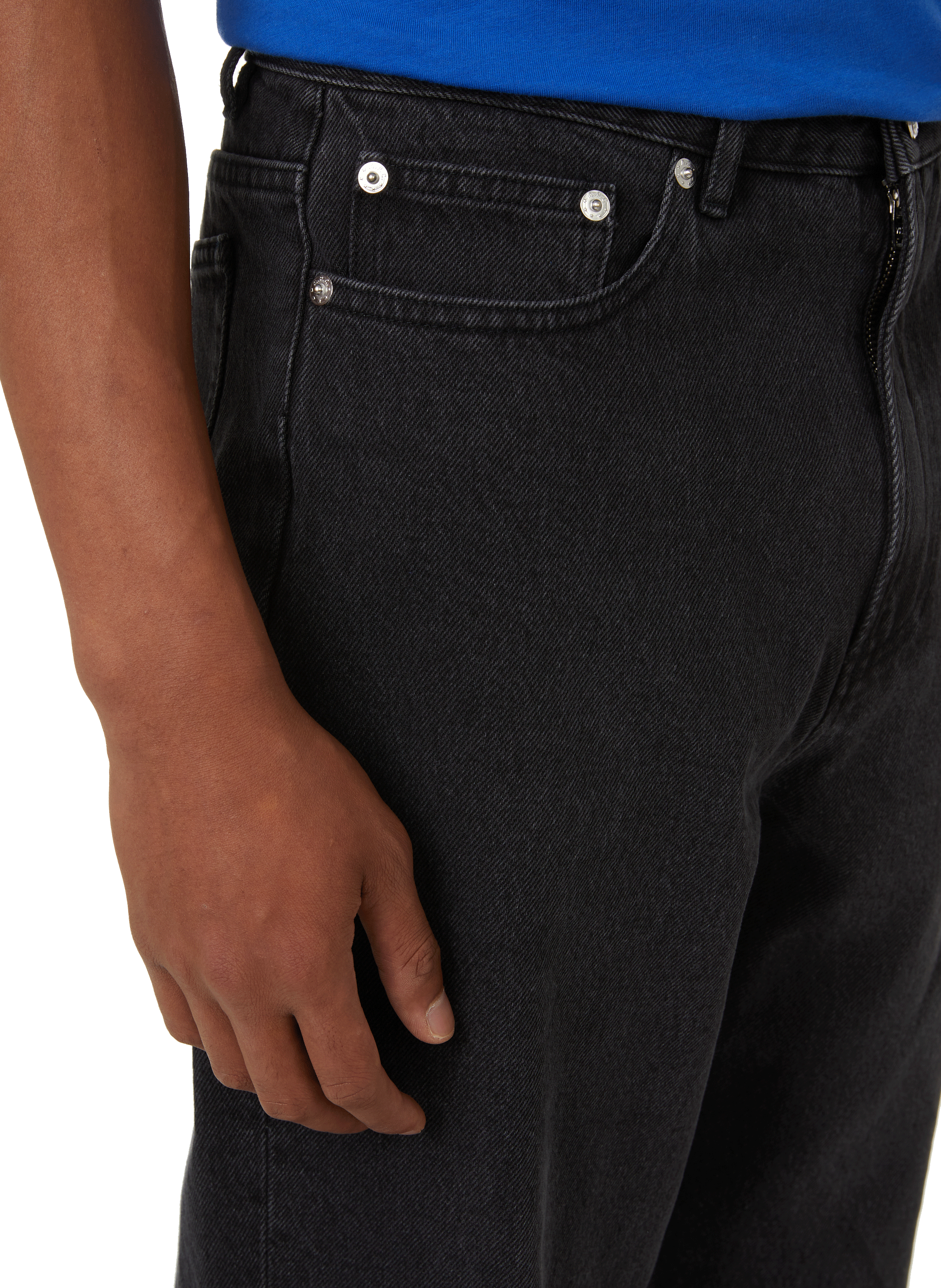 Martin cotton mom jeans A.P.C. Black
